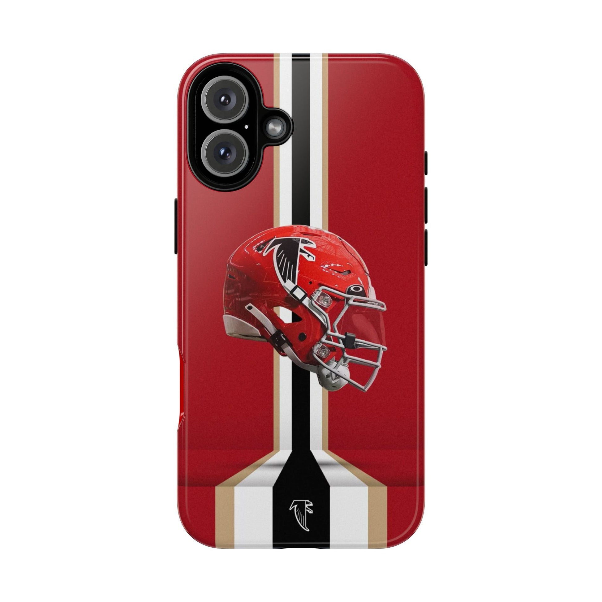 Atlanta Falcons Football Helmet Logo Tough Cases for iPhones, Samsung, and Pixel