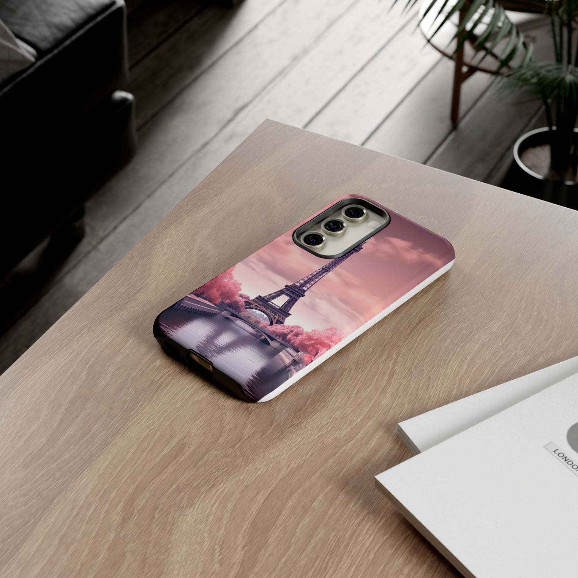 Eiffel Tower Paris Tough Cases for iPhones, Samsung, and Pixel