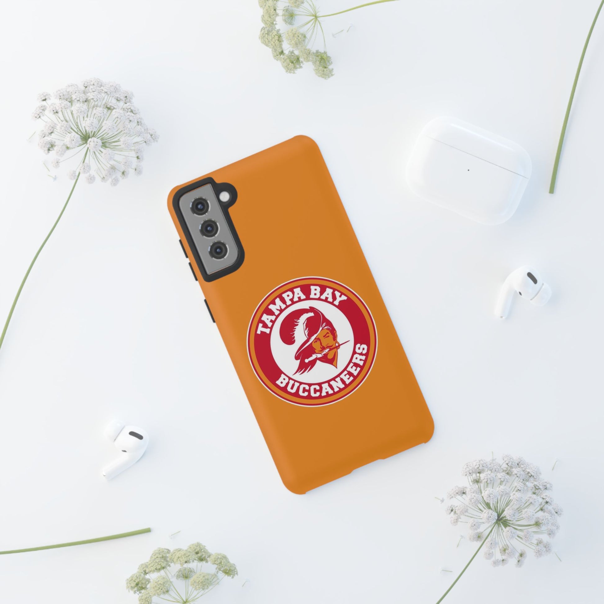 Classic Football Buccaneers Logo Tough Cases for iPhones, Samsung, and Pixel