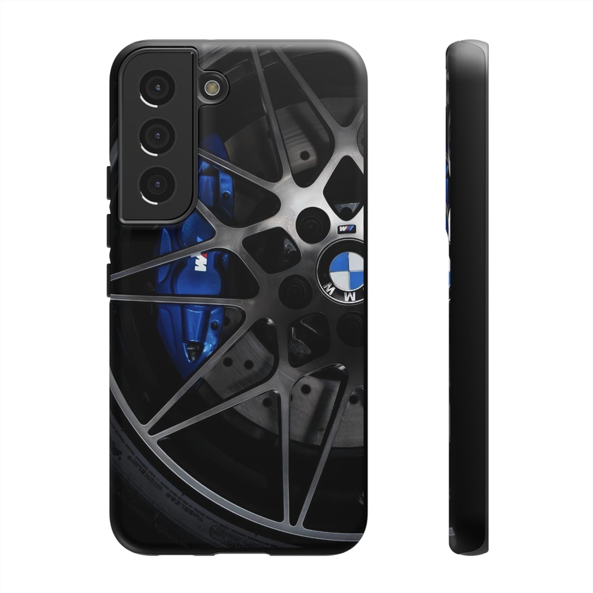 BMW M3 Racing Wheels Tough Cases for iPhones, Samsung, and Pixel