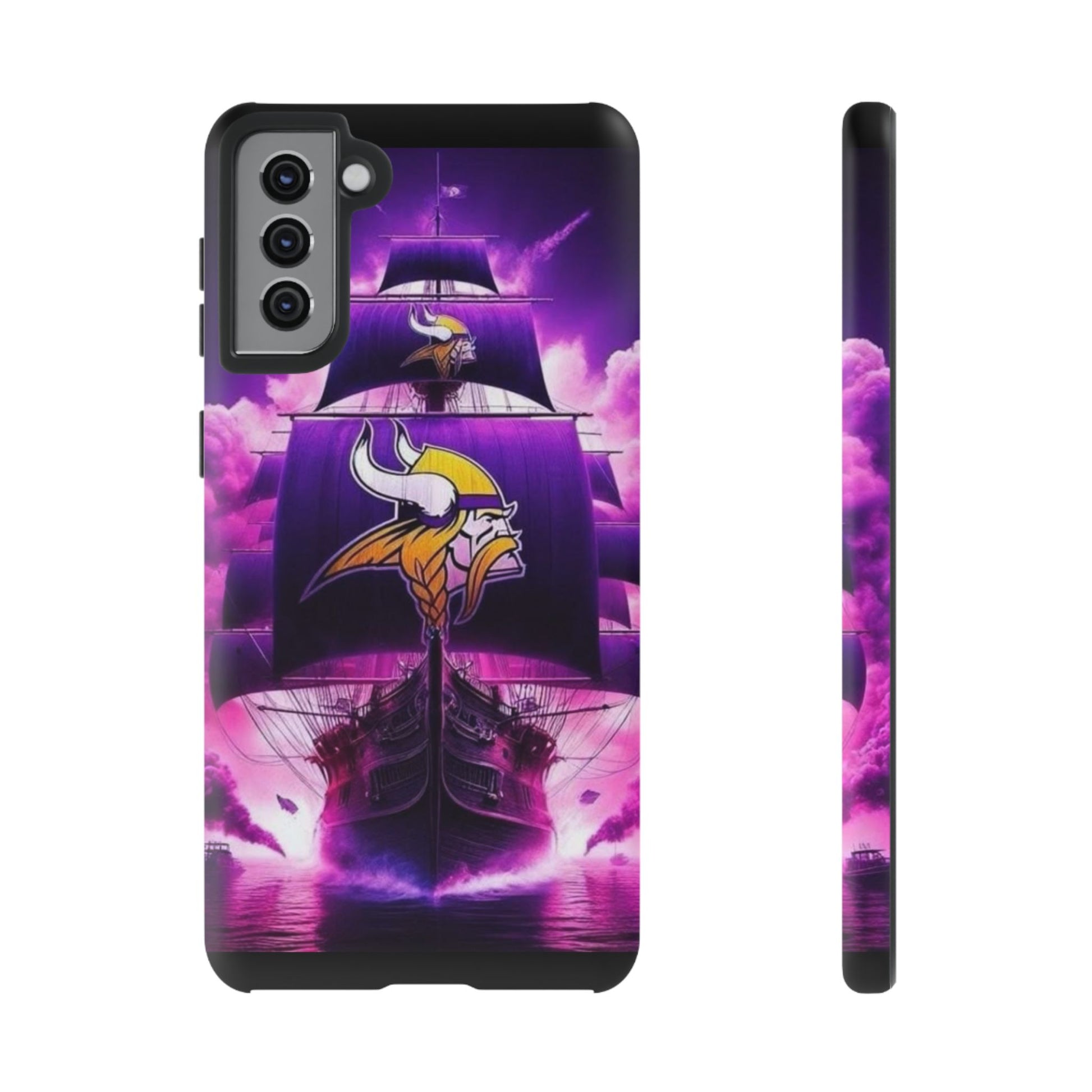 Minnesota Vikings Ship Football Phone Case, Tough Cases for iPhones, Samsung, and Pixel