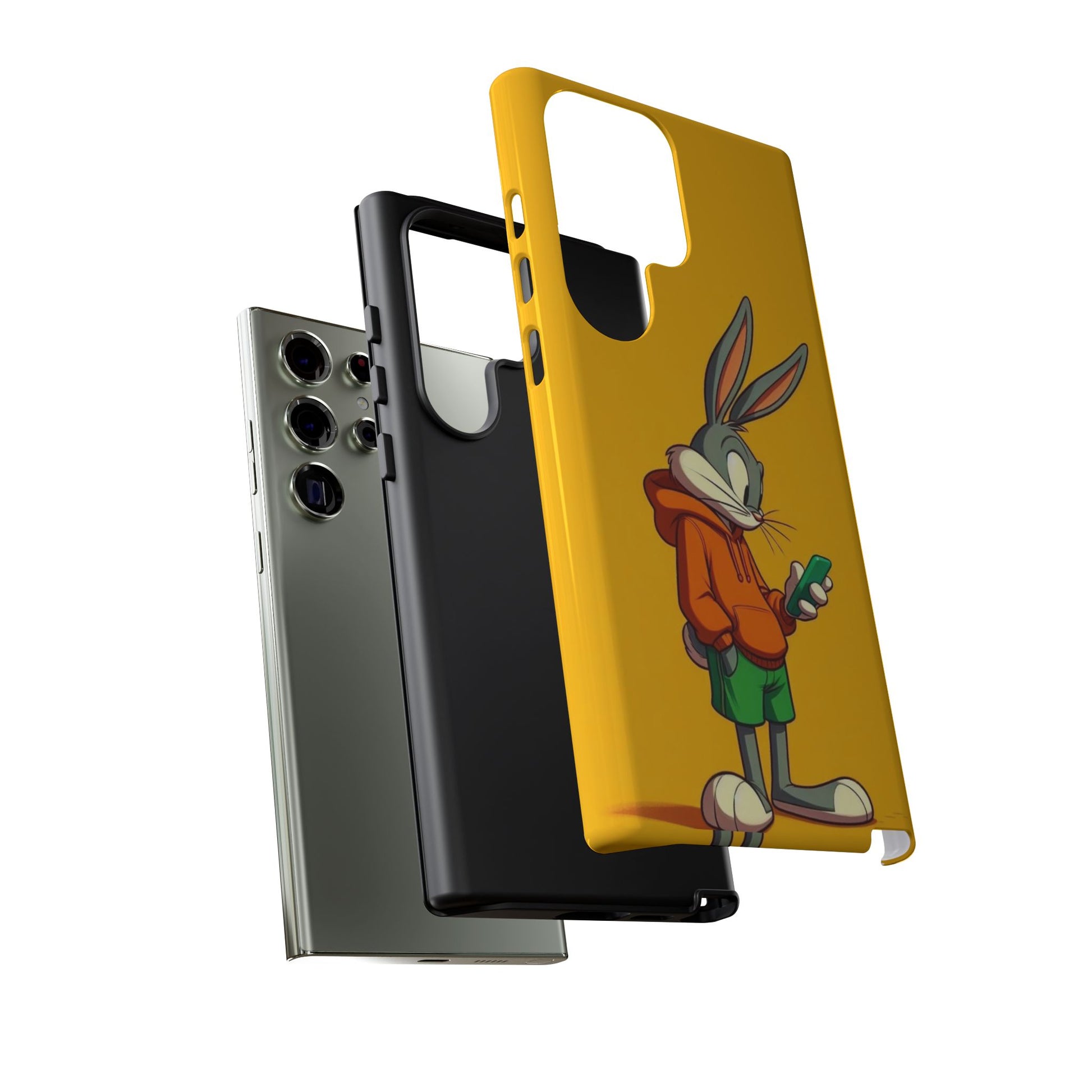 Bugs Bunny Tough Cases for iPhones, Samsung, and Pixel