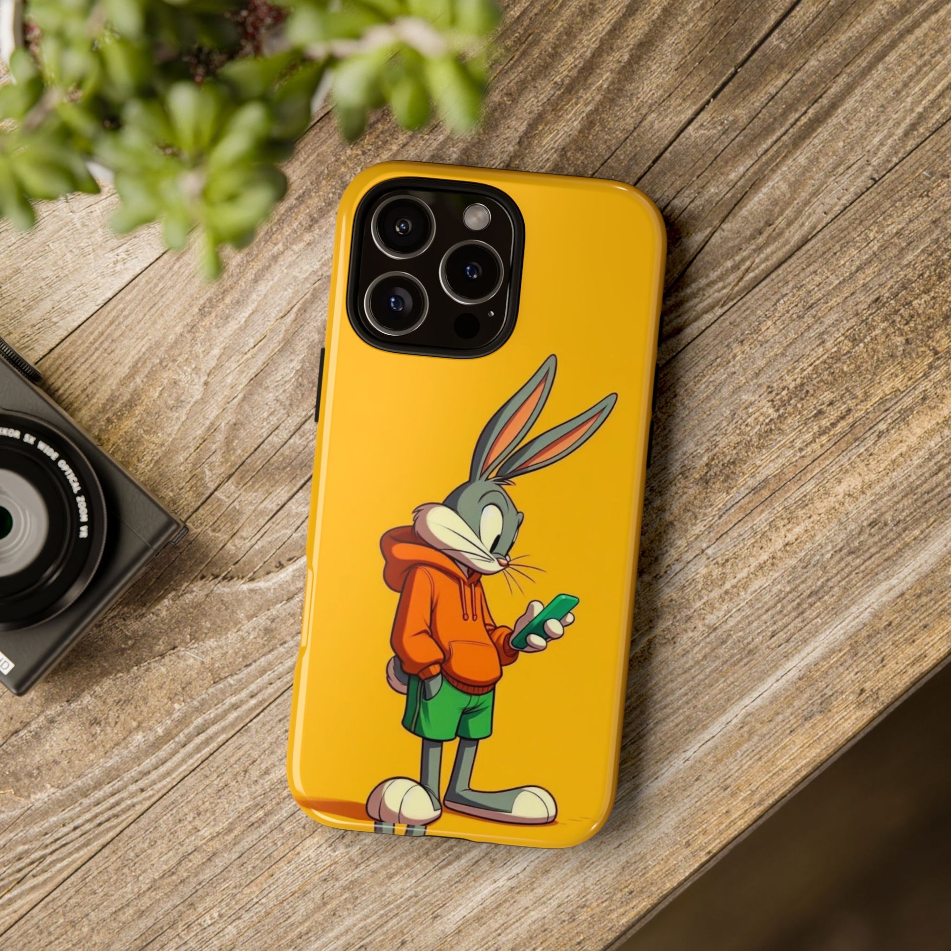 Bugs Bunny Tough Cases for iPhones, Samsung, and Pixel