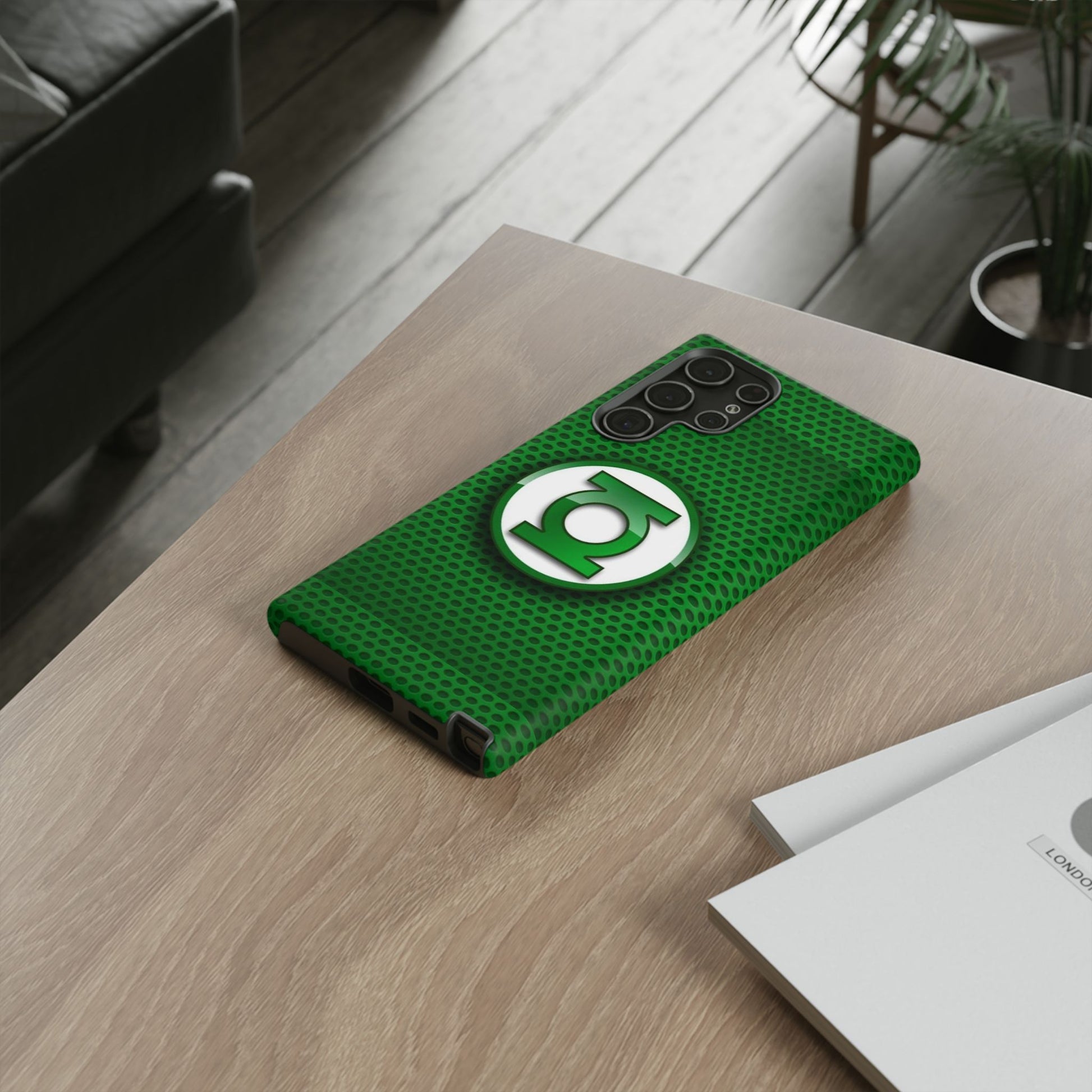 Green Lantern Logo Phone Case, Tough Cases, DC Case for iPhones, Samsung, and Pixel