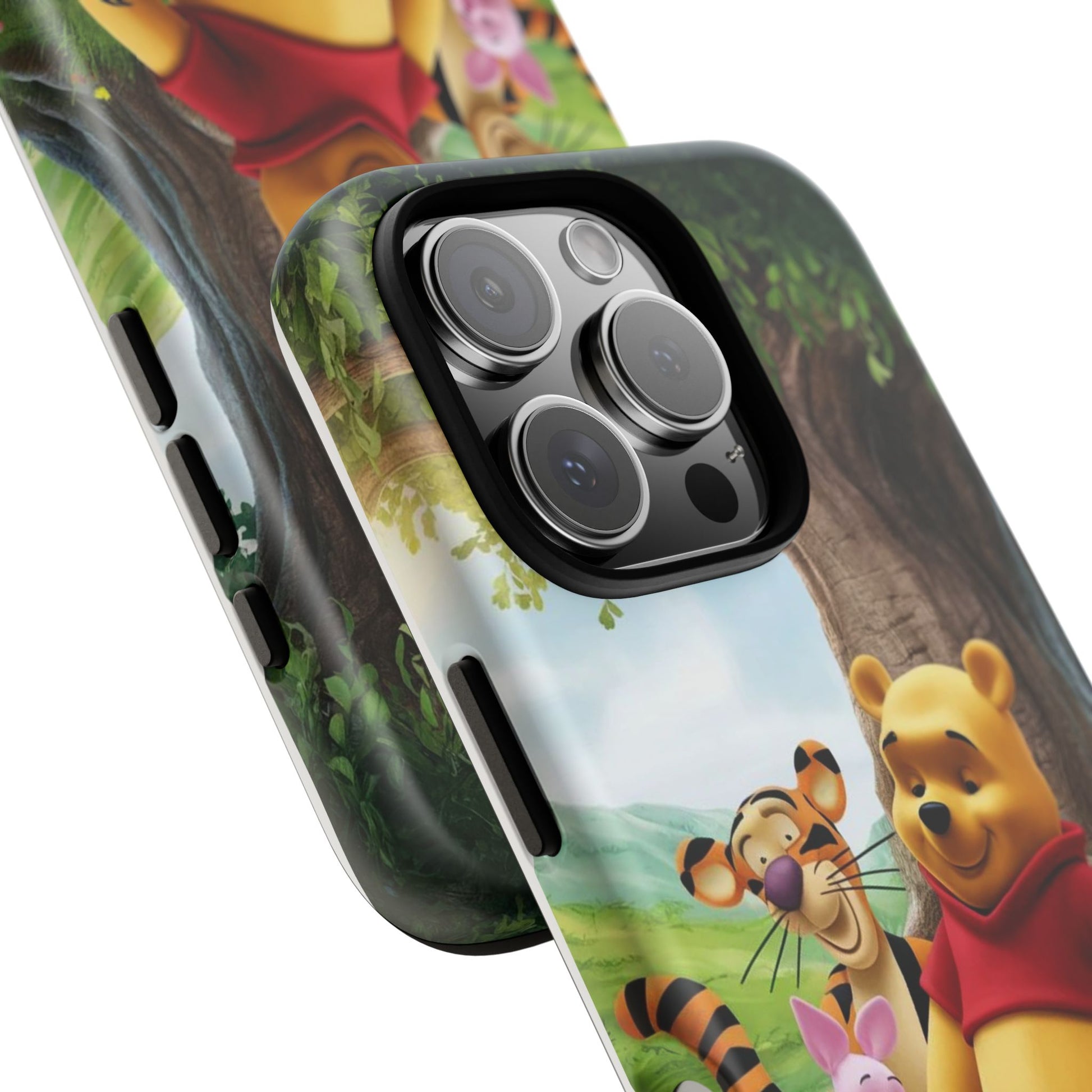 Cute Pooh Bear Phone Case, Tough Cases, Disney Phone for iPhones, Samsung, and Pixel