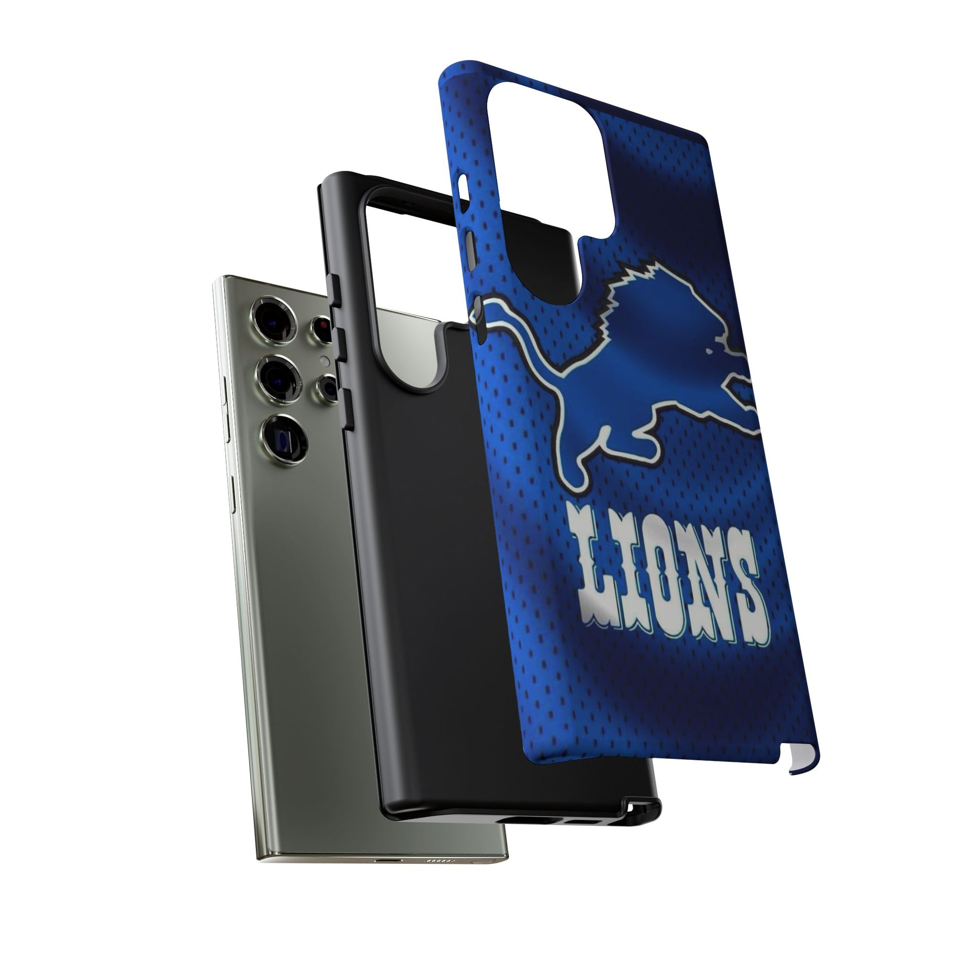 Detroit Lions Football Jersey Phone Case, Tough Cases for iPhones, Samsung, and Pixel