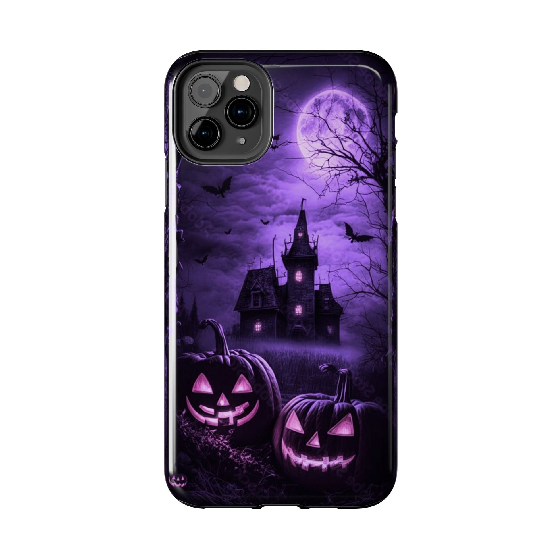 Haunted House Halloween Theme Phone Cases for iPhones & Samsung Phones
