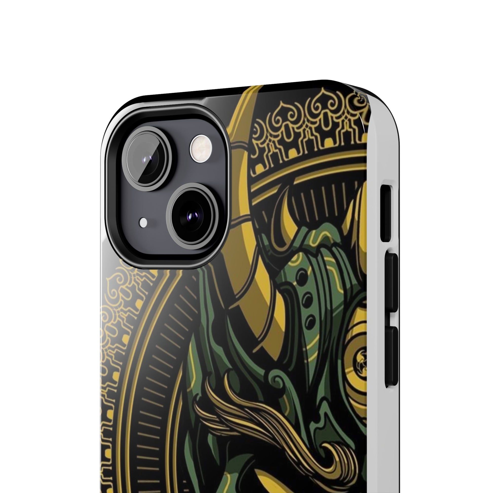 Kabuki Mask Theme Phone Cases for Iphones & Samsung Durable