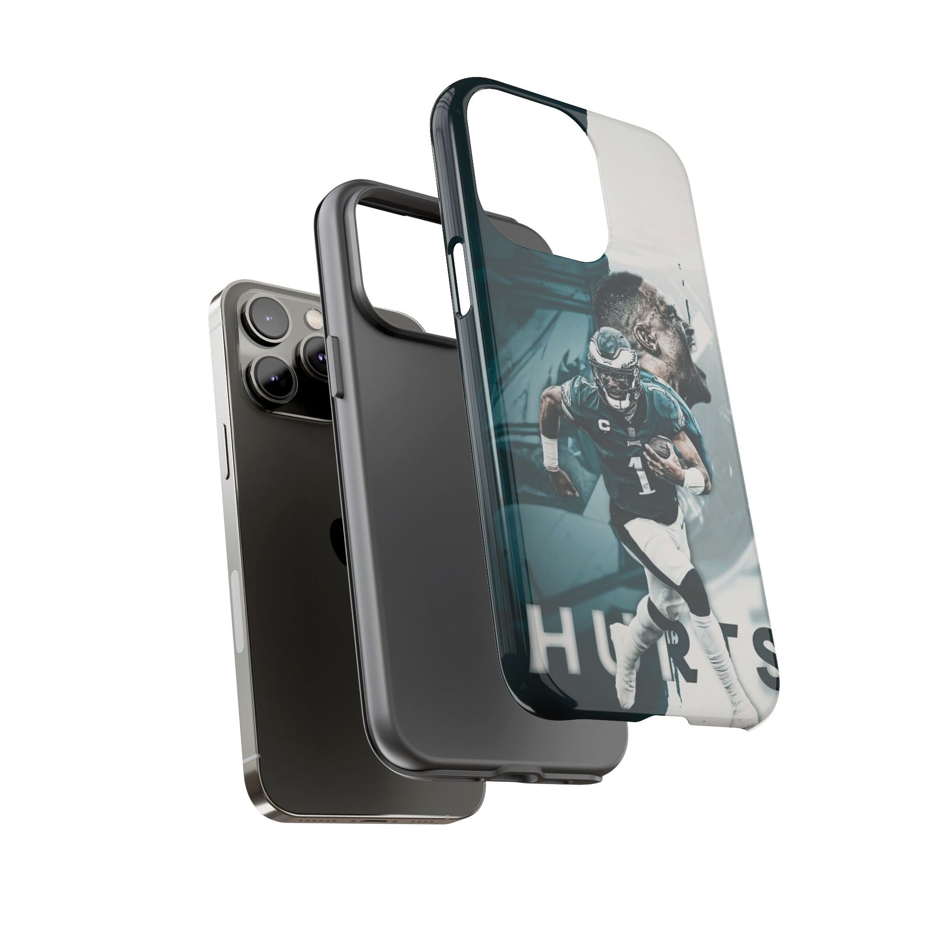 Jalen Hurts Eagles Football Tough Cases for iPhones, Samsung, and Pixel