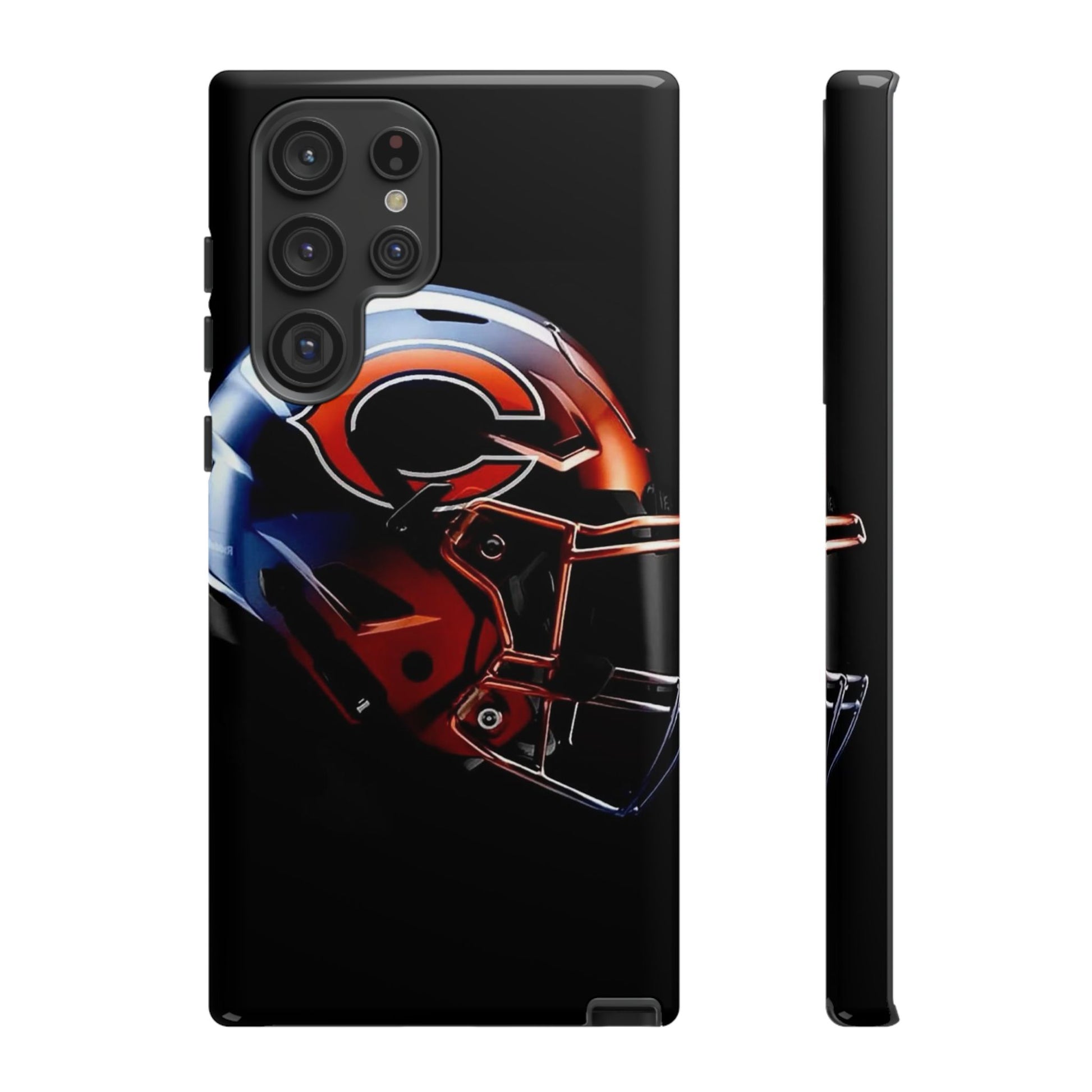 Football Helmet Chicago Bears Phone Case, Tough Cases for iPhones, Samsung, and Pixel