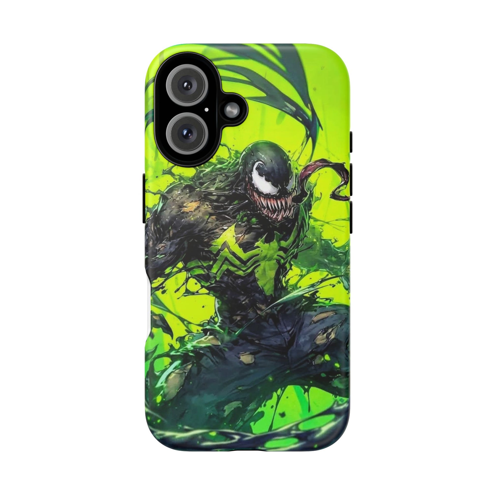 Evil Venom Phone Case, Tough Cases, Marvel Comics Phone for iPhones, Samsung, and Pixel