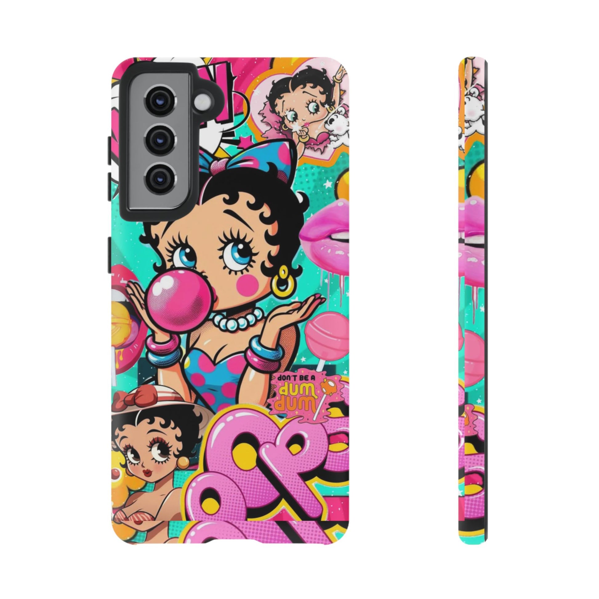 Betty Boop Comic Strip Phone Case for iPhone, Samsung Galaxy, & Pixel Phones