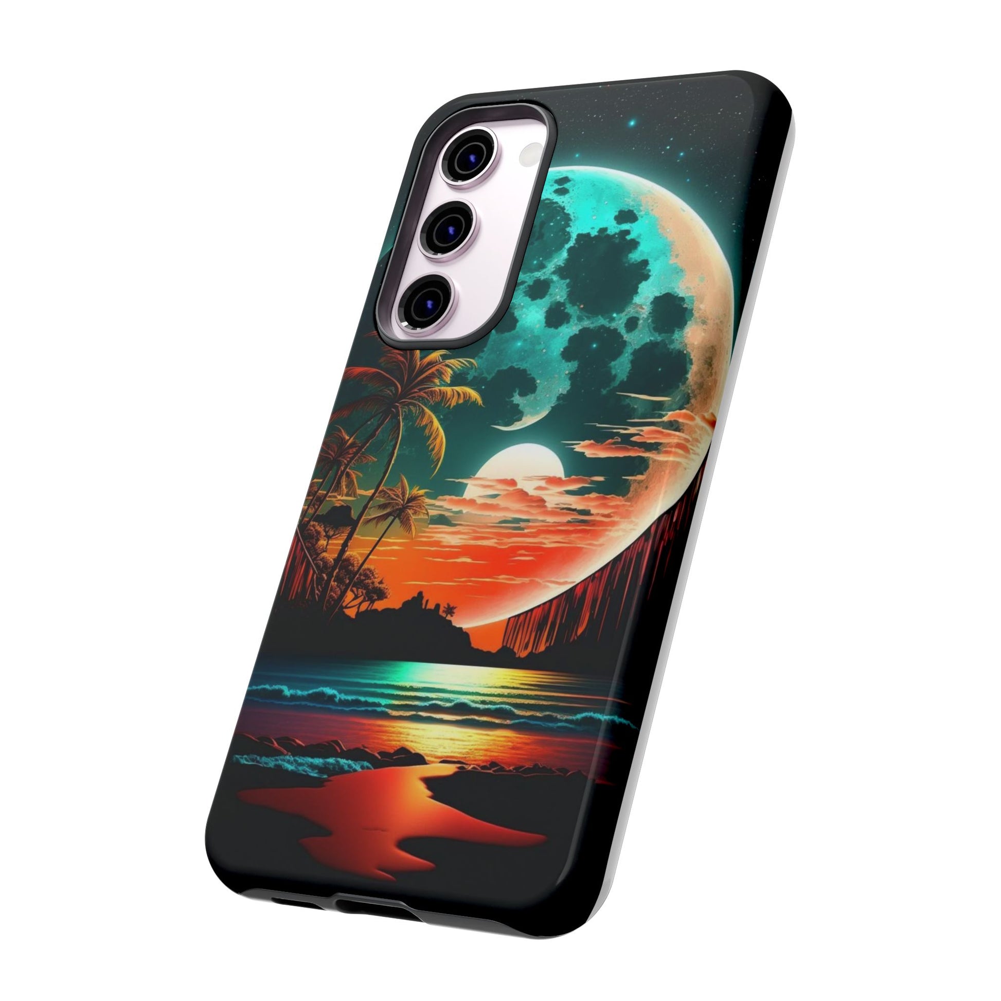 Fantasy Beach Sunset Landscape Phone Case for iPhone, Samsung Galaxy, & Pixel Phones