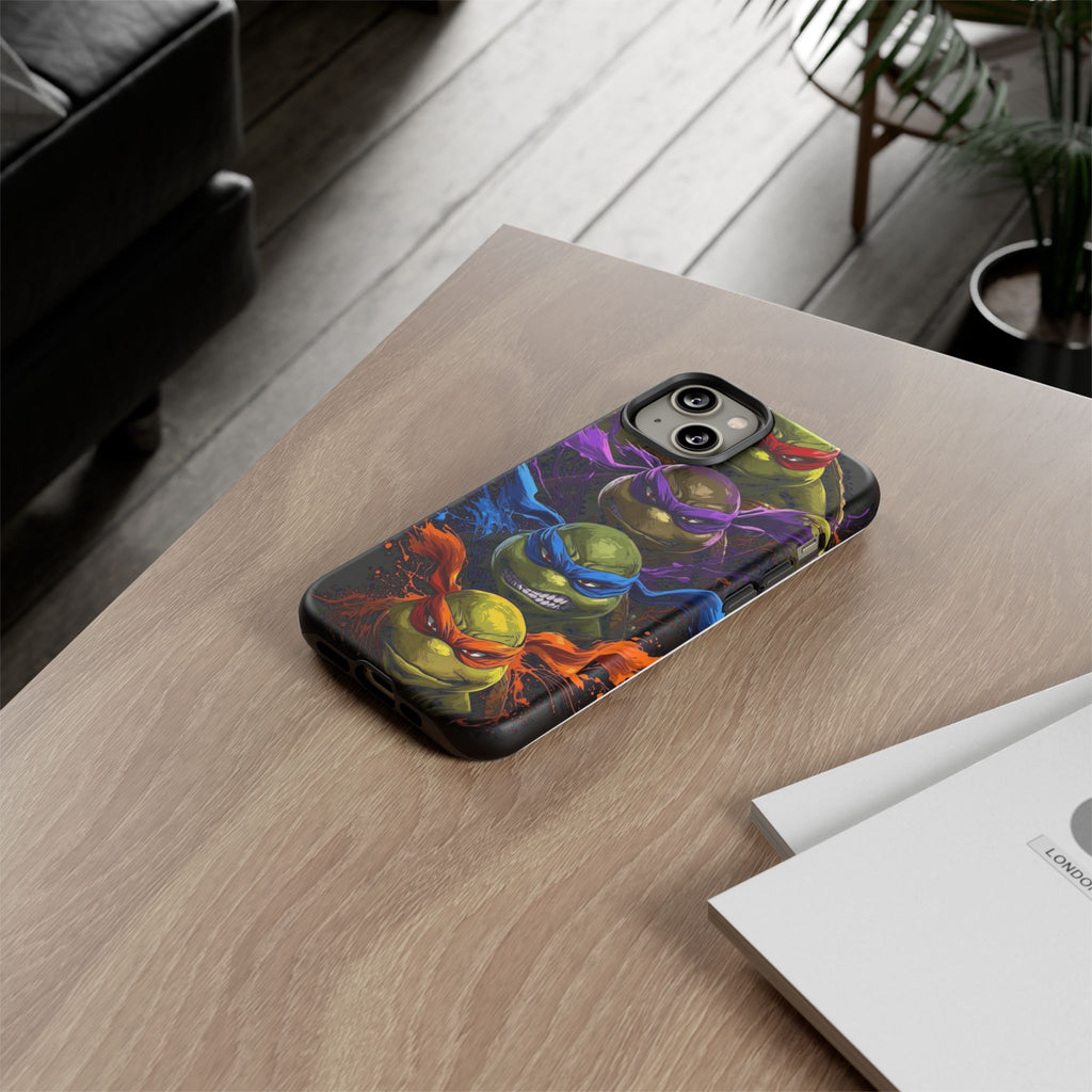 Ninja Turtles Tough Cases for iPhones, Samsung, and Pixel