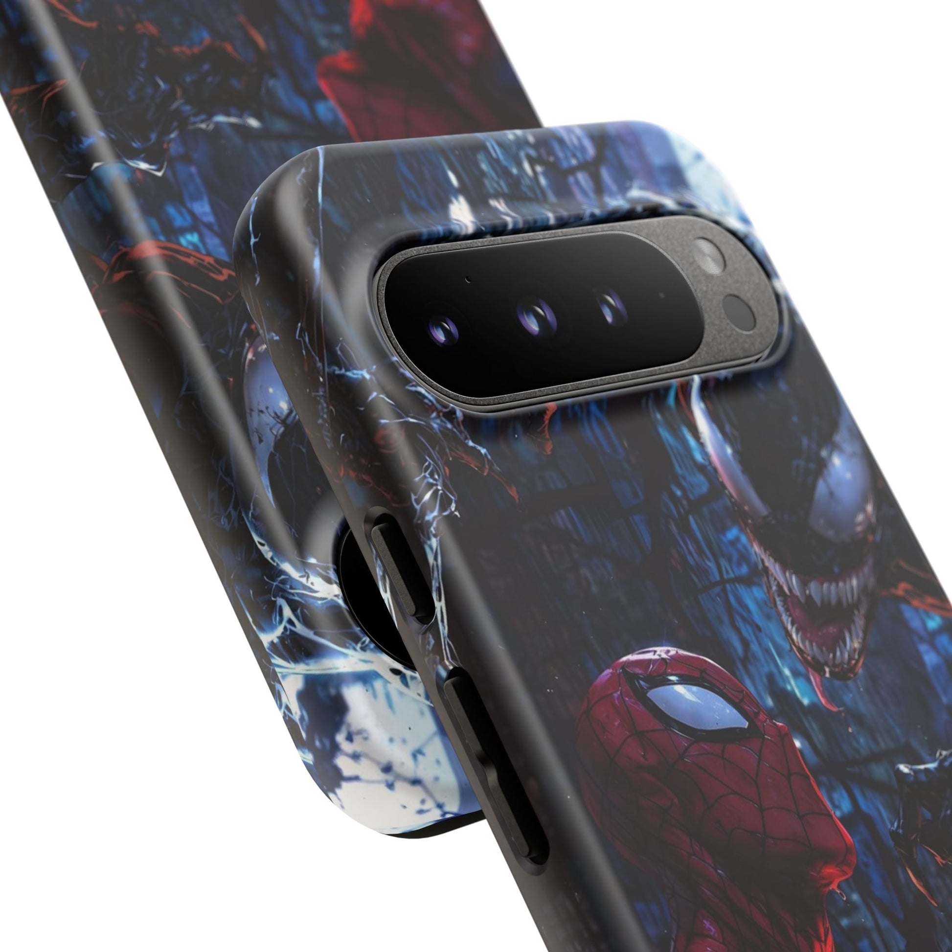 Venom x Spiderman Phone Case, Tough Cases for iPhones, Samsung, and Pixel