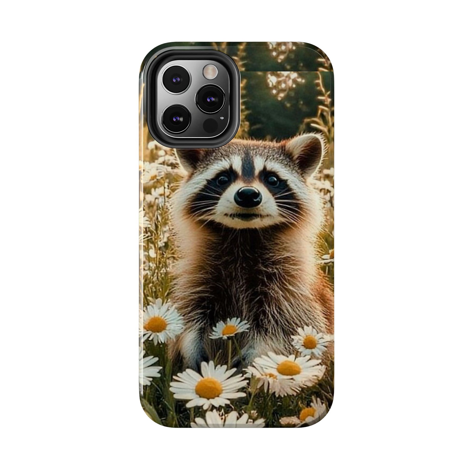 Cute Raccoon Theme Phone Cases for iPhones & Samsung Phones