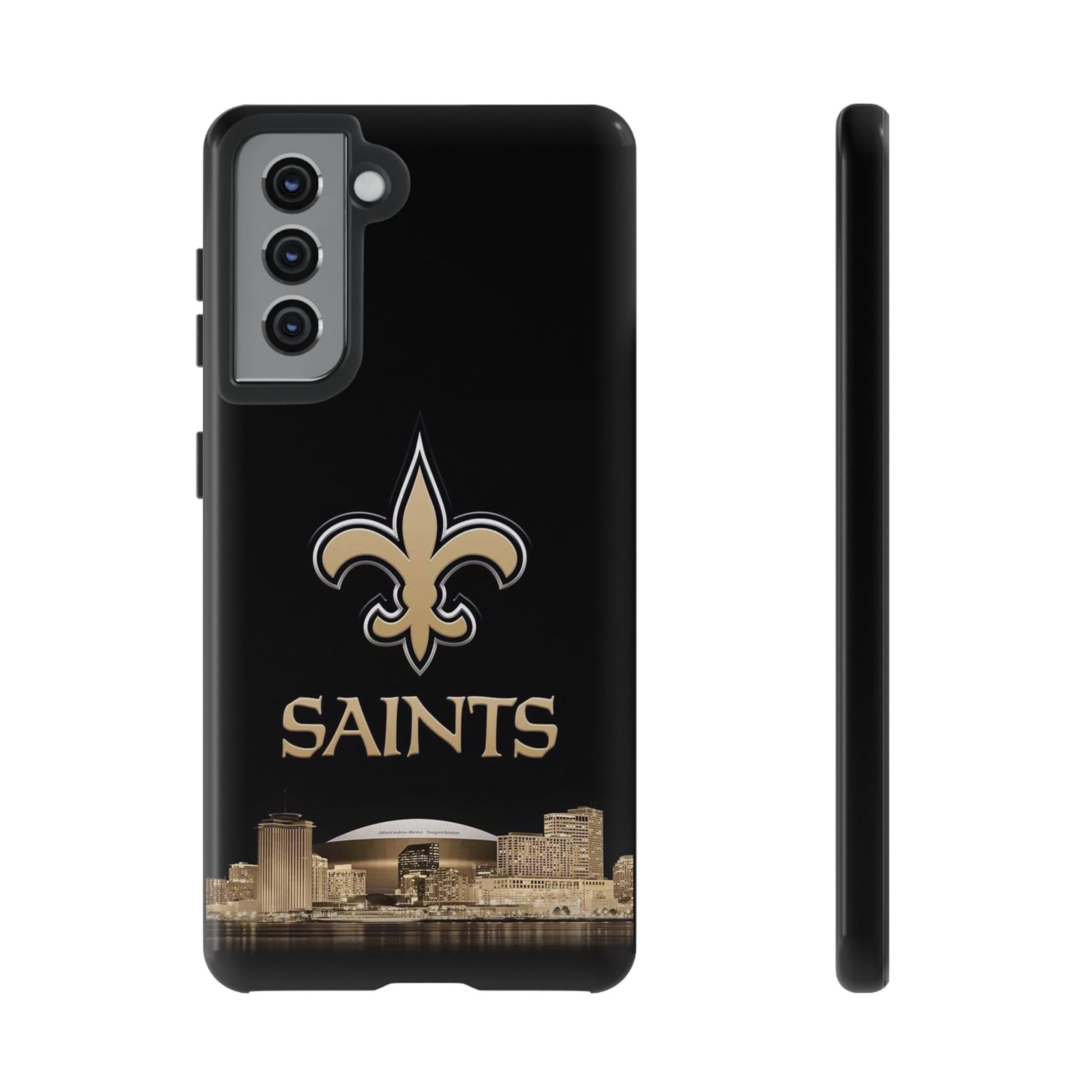 Football New Orleans Saints Logo Tough Cases for iPhones, Samsung, and Pixel