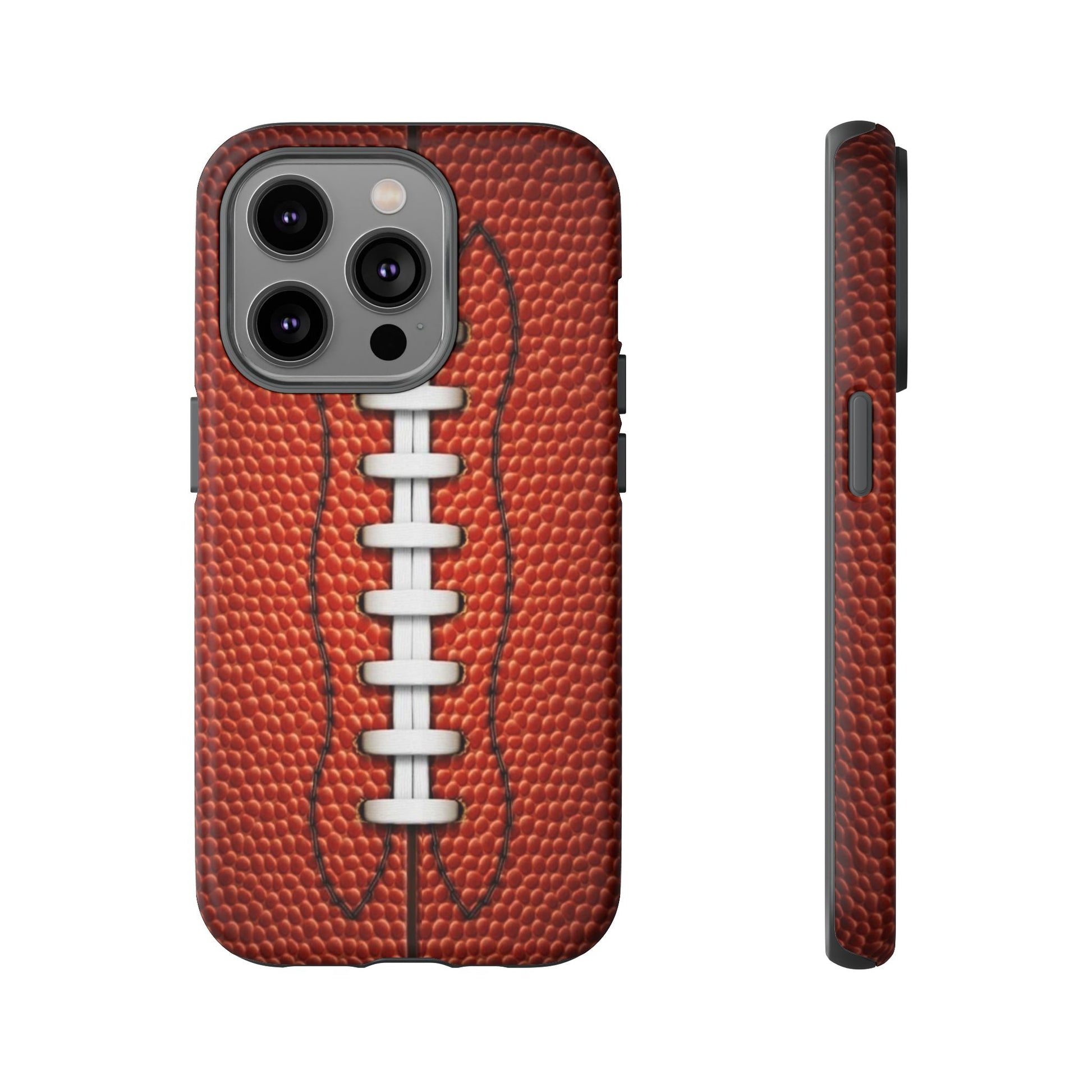 Football Pigskin Print Tough Cases for iPhones, Samsung, and Pixel