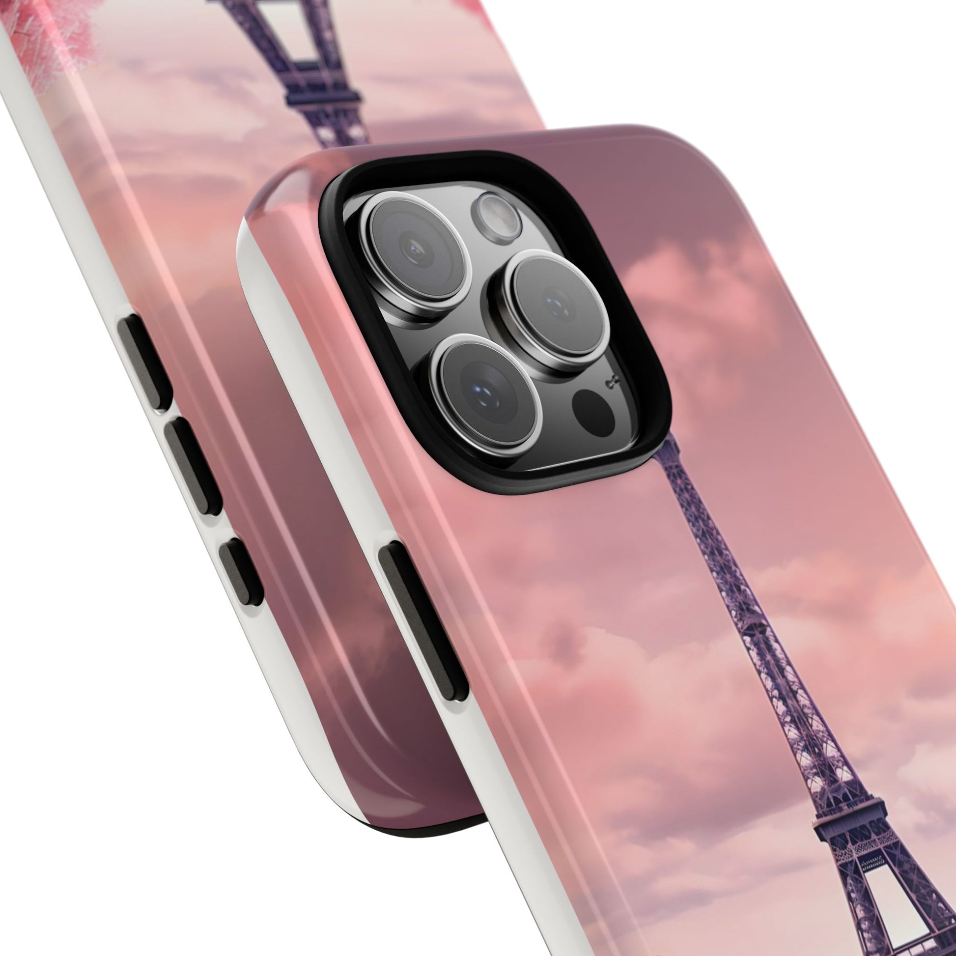 Eiffel Tower Paris Tough Cases for iPhones, Samsung, and Pixel