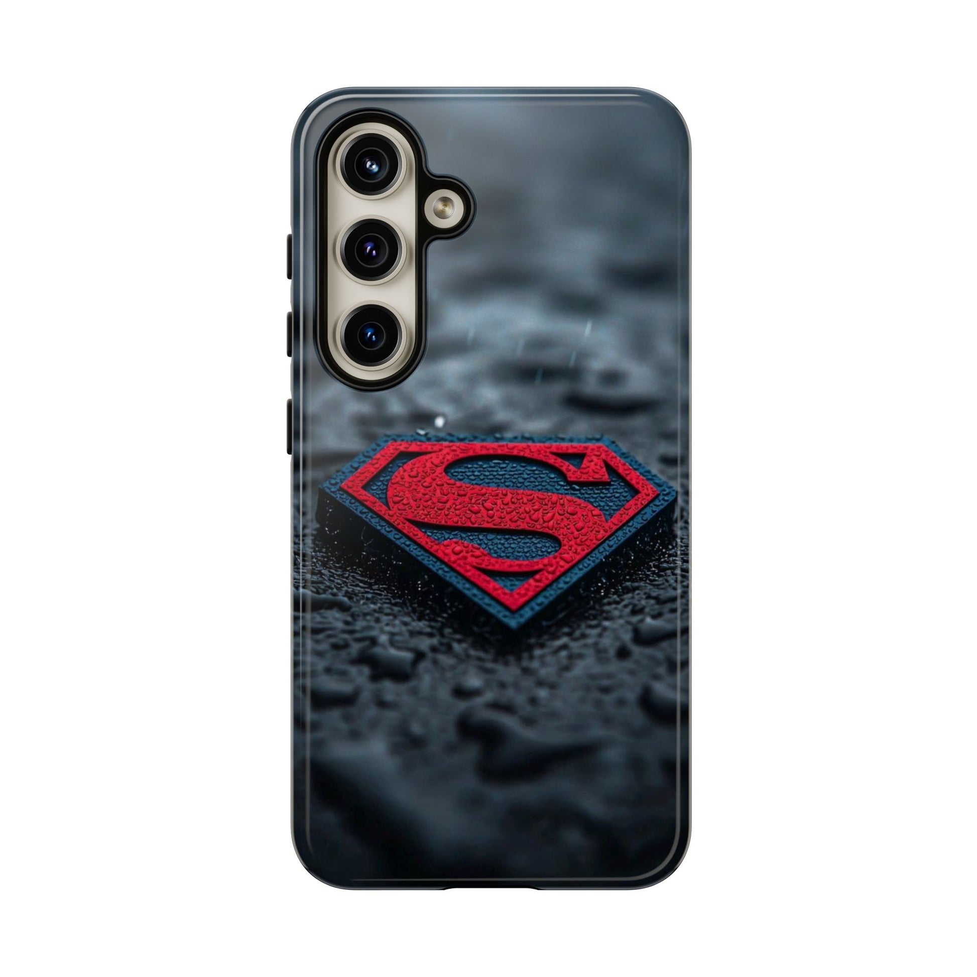 Superman Logo Tough Cases for iPhones, Samsung, and Pixel