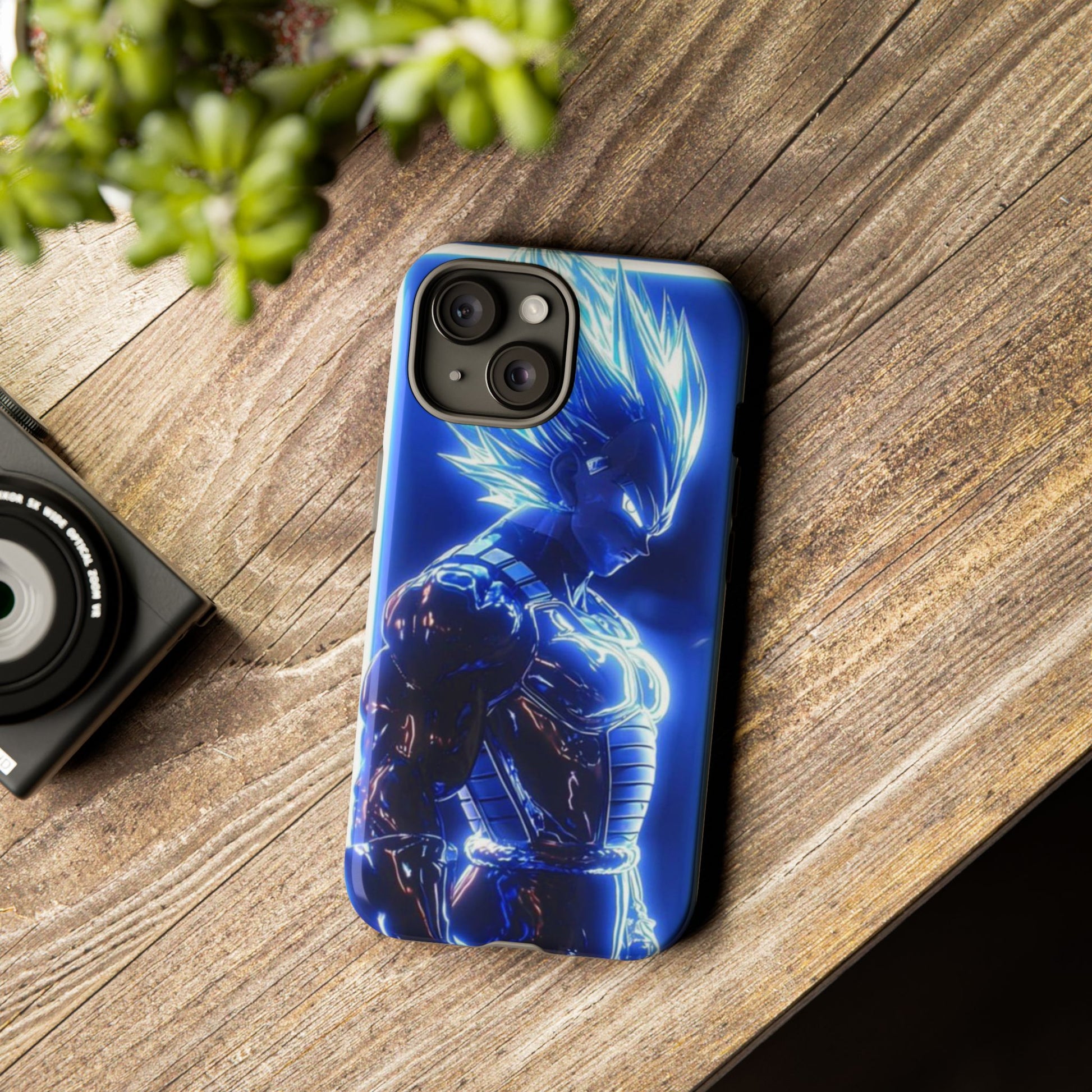 Anime Dragon Ball Z Super Saiyan Tough Cases for iPhones, Samsung, and Pixel