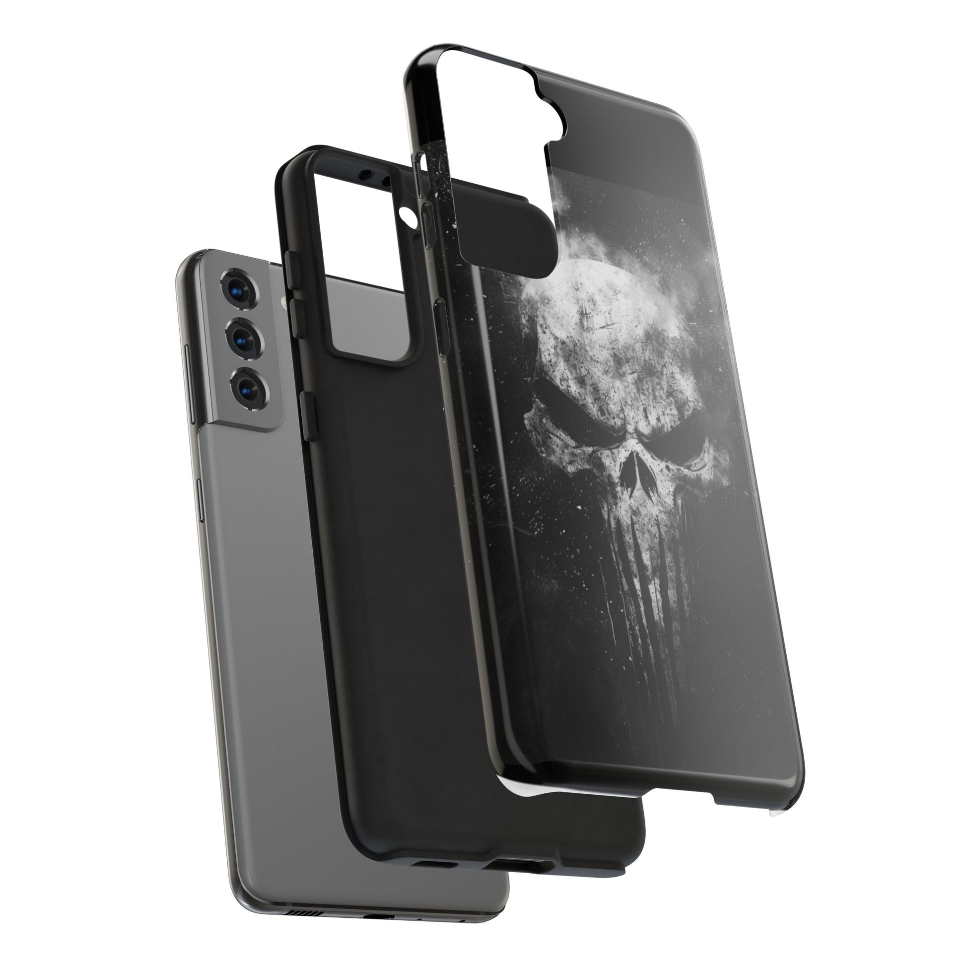 Smoking Skull Theme Phone Case for iPhone & Samsung Galaxy Phones