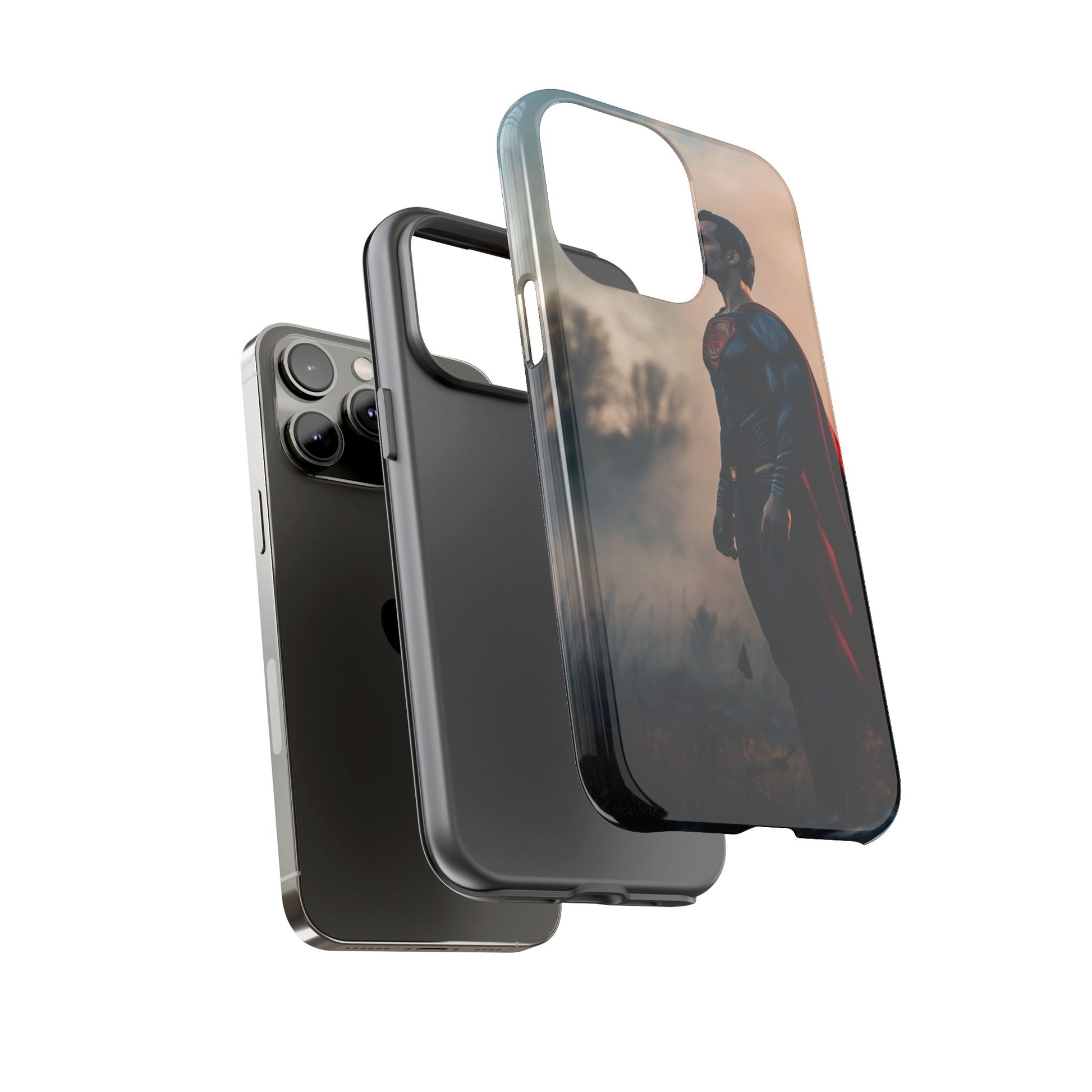 Henry Cavil Superman Tough Cases for iPhones, Samsung, and Pixel