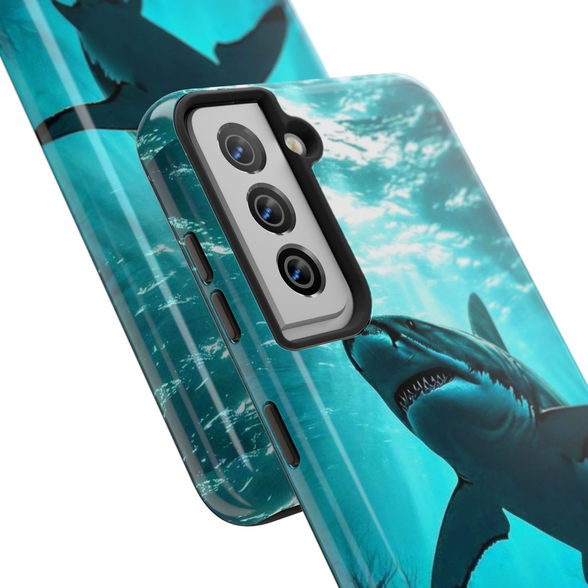 Killer Shark Theme Phone Cases for iPhones & Samsung Phones