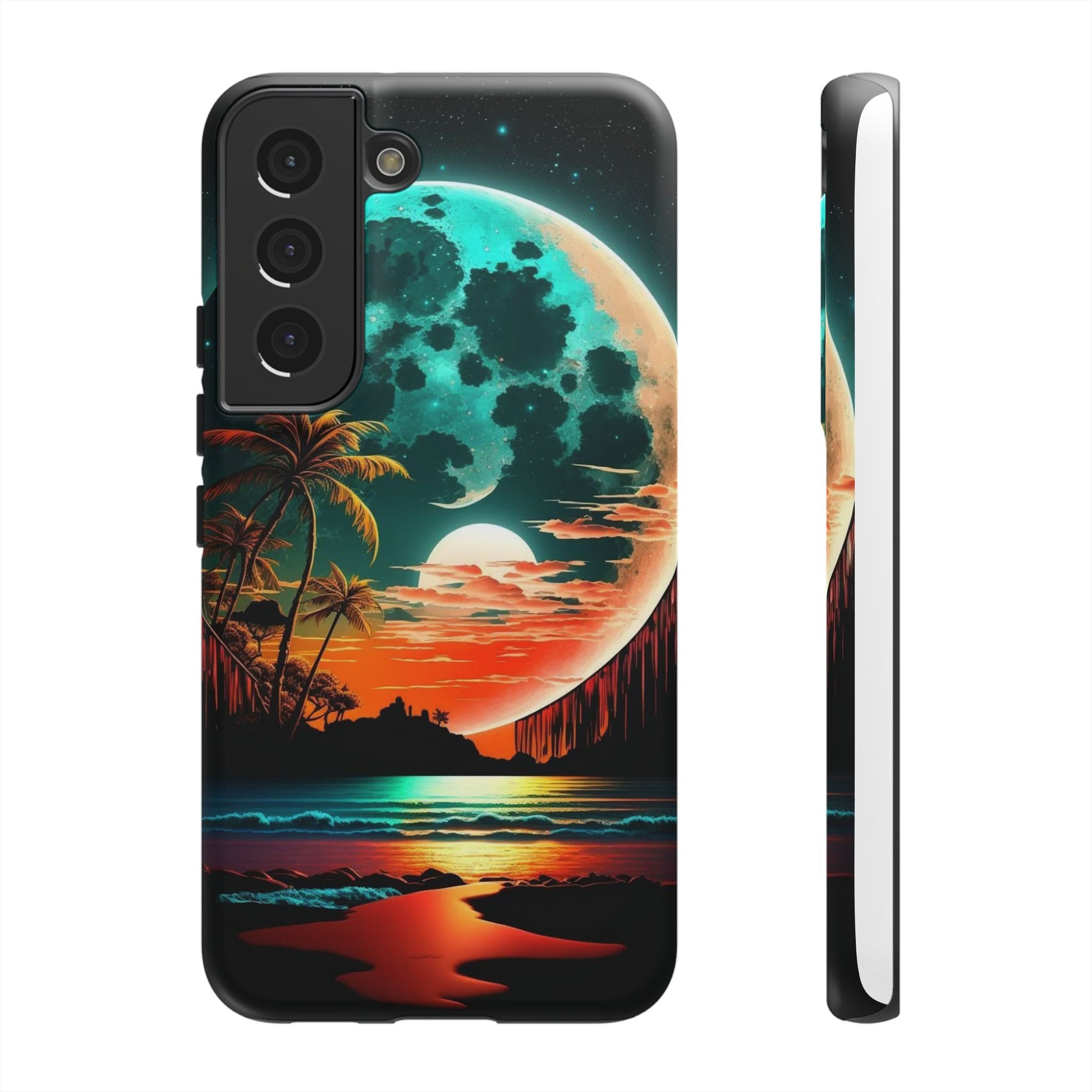 Fantasy Beach Sunset Landscape Phone Case for iPhone, Samsung Galaxy, & Pixel Phones