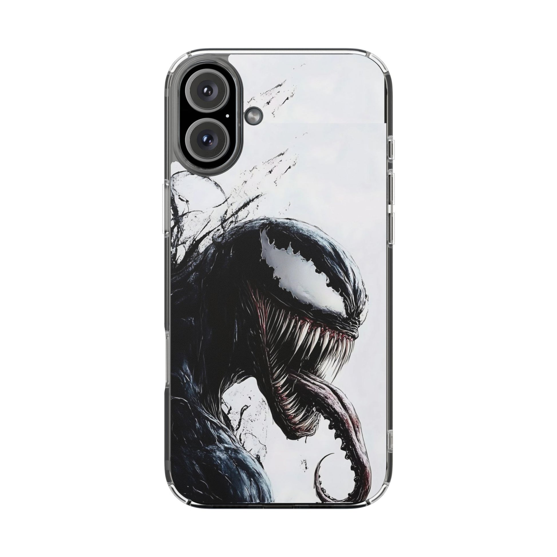 Phone Case, Venom Villain Comic Book Themed Clear Case for Select Phones,