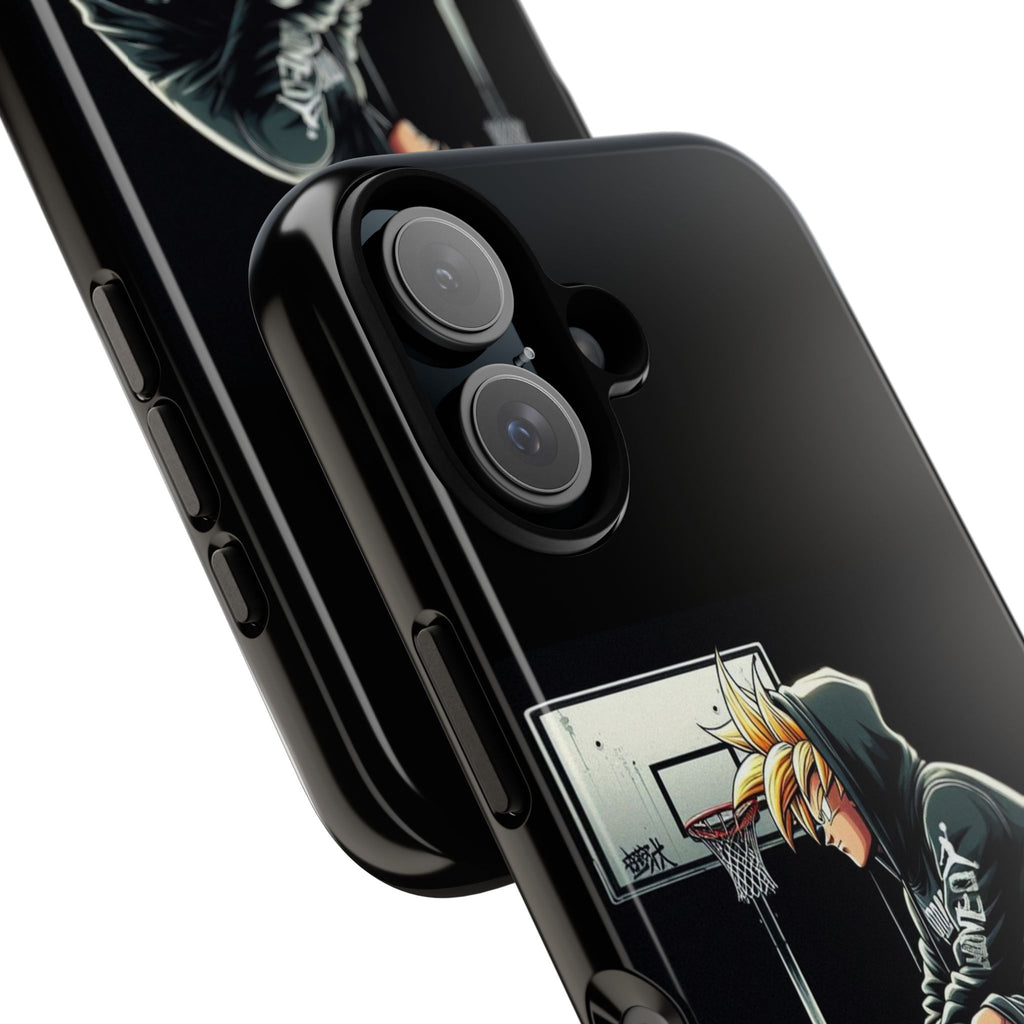 Son Goku Basketball Tough Cases for iPhones, Samsung, and Pixel