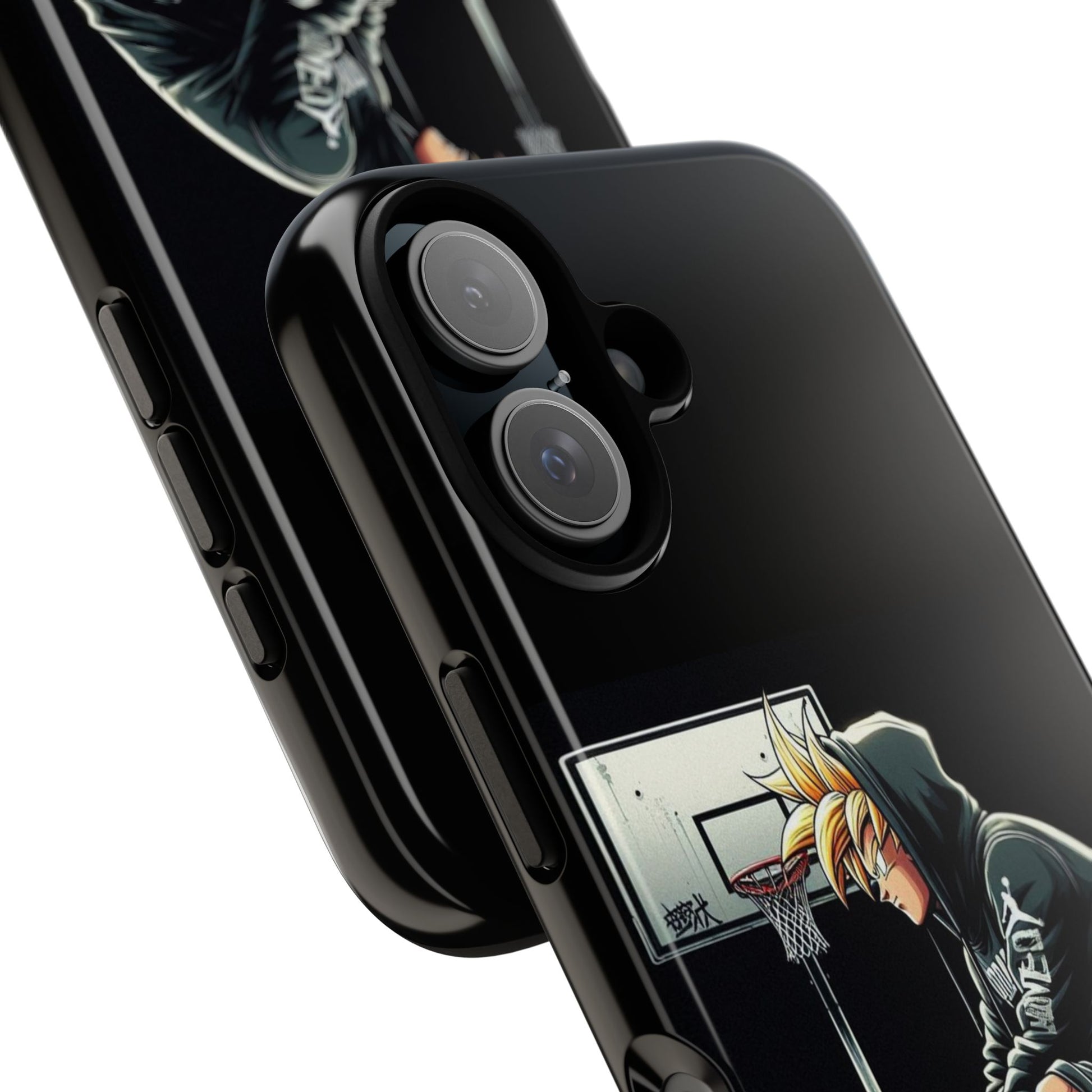 Son Goku Basketball Tough Cases for iPhones, Samsung, and Pixel
