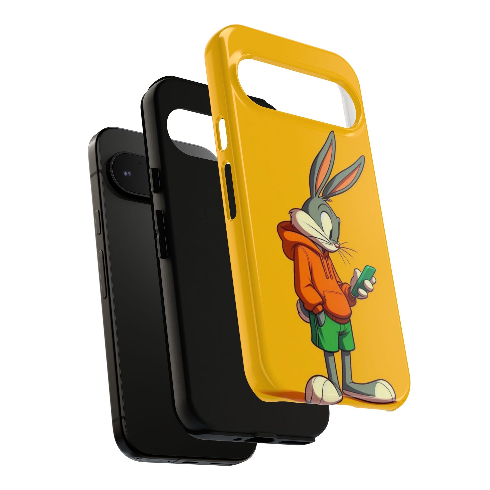 Bugs Bunny Tough Cases for iPhones, Samsung, and Pixel