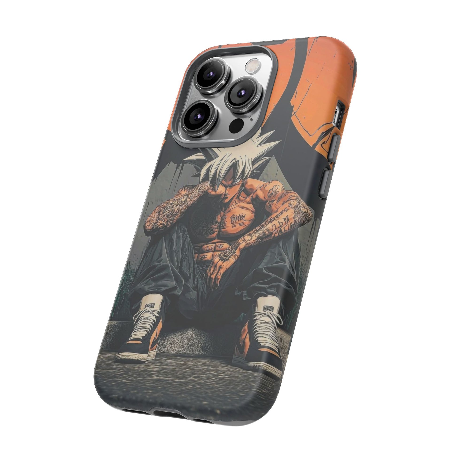 Anime DBZ Thug Tough Cases for iPhones, Samsung, and Pixel