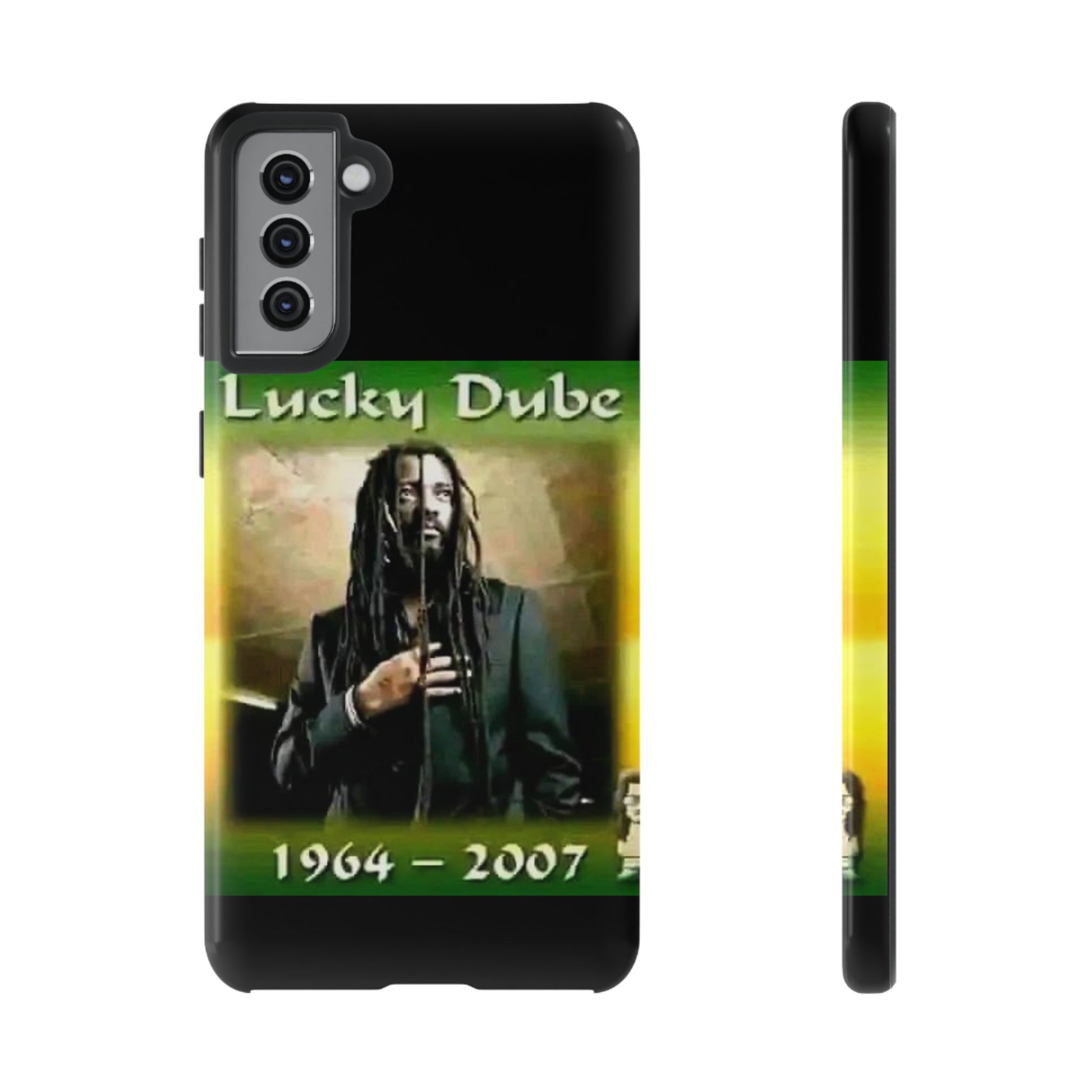 Lucky Dube Tough Cases for iPhones, Samsung, and Pixel