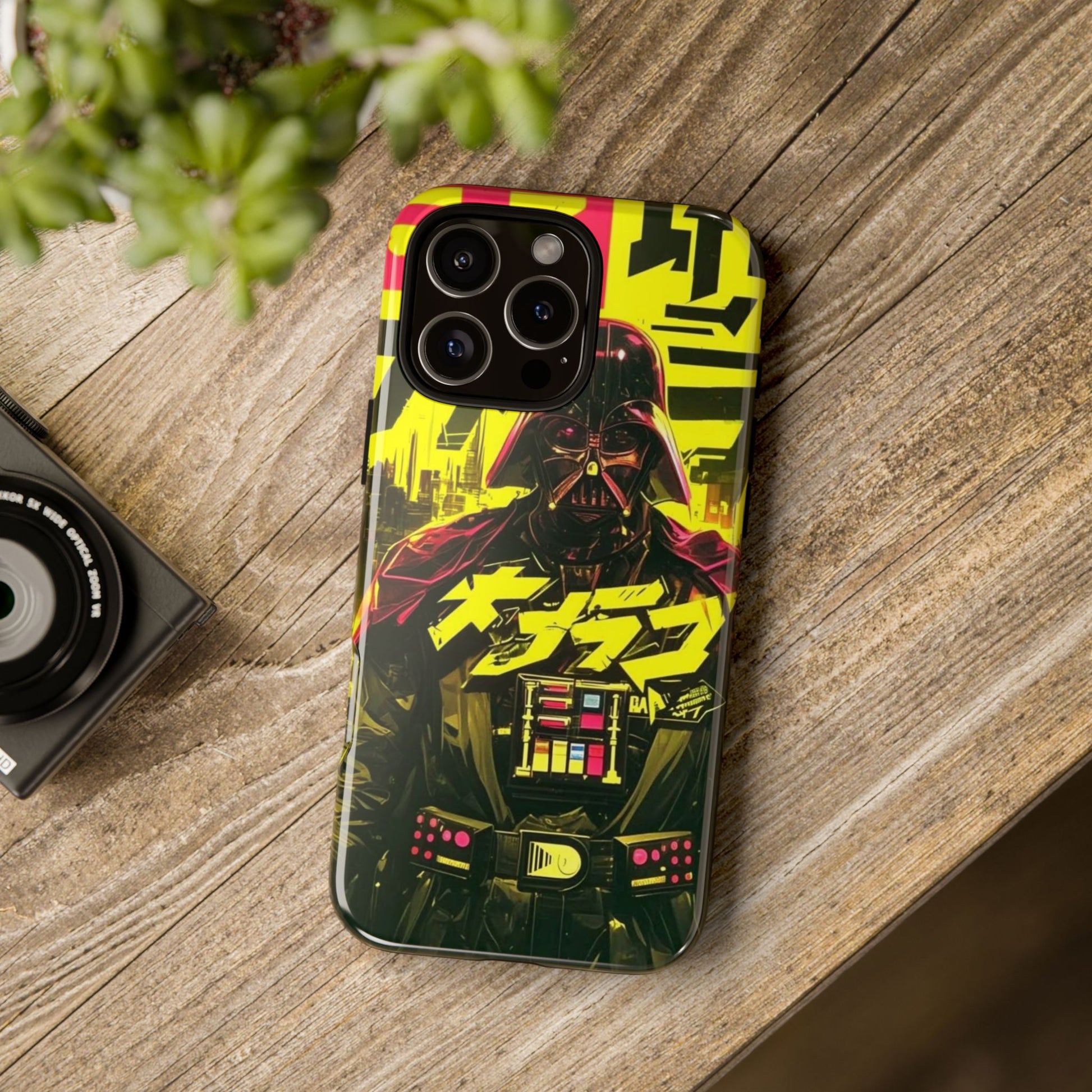 Cyberpunk X Vader Tough Cases for iPhones, Samsung, and Pixel