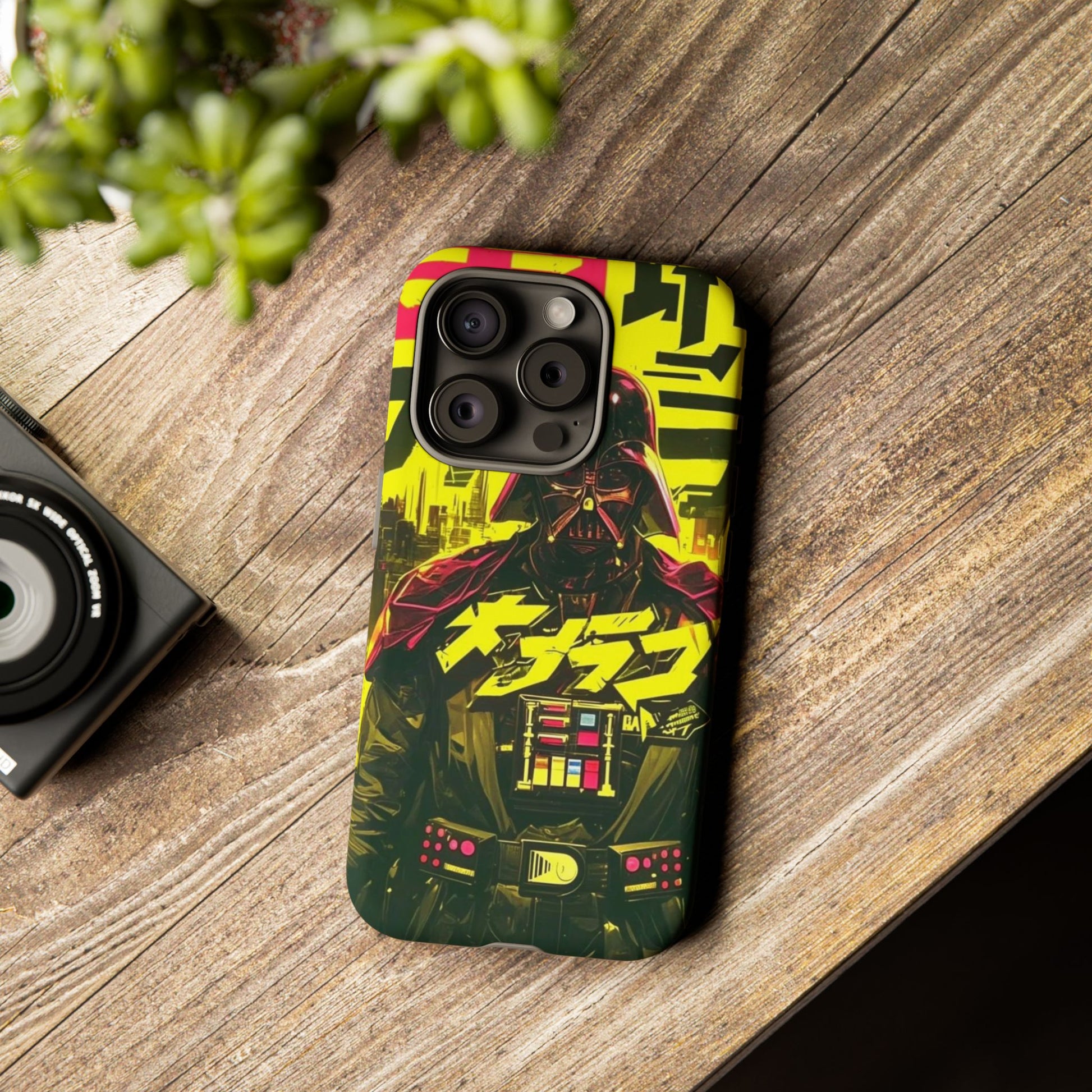 Cyberpunk X Vader Tough Cases for iPhones, Samsung, and Pixel