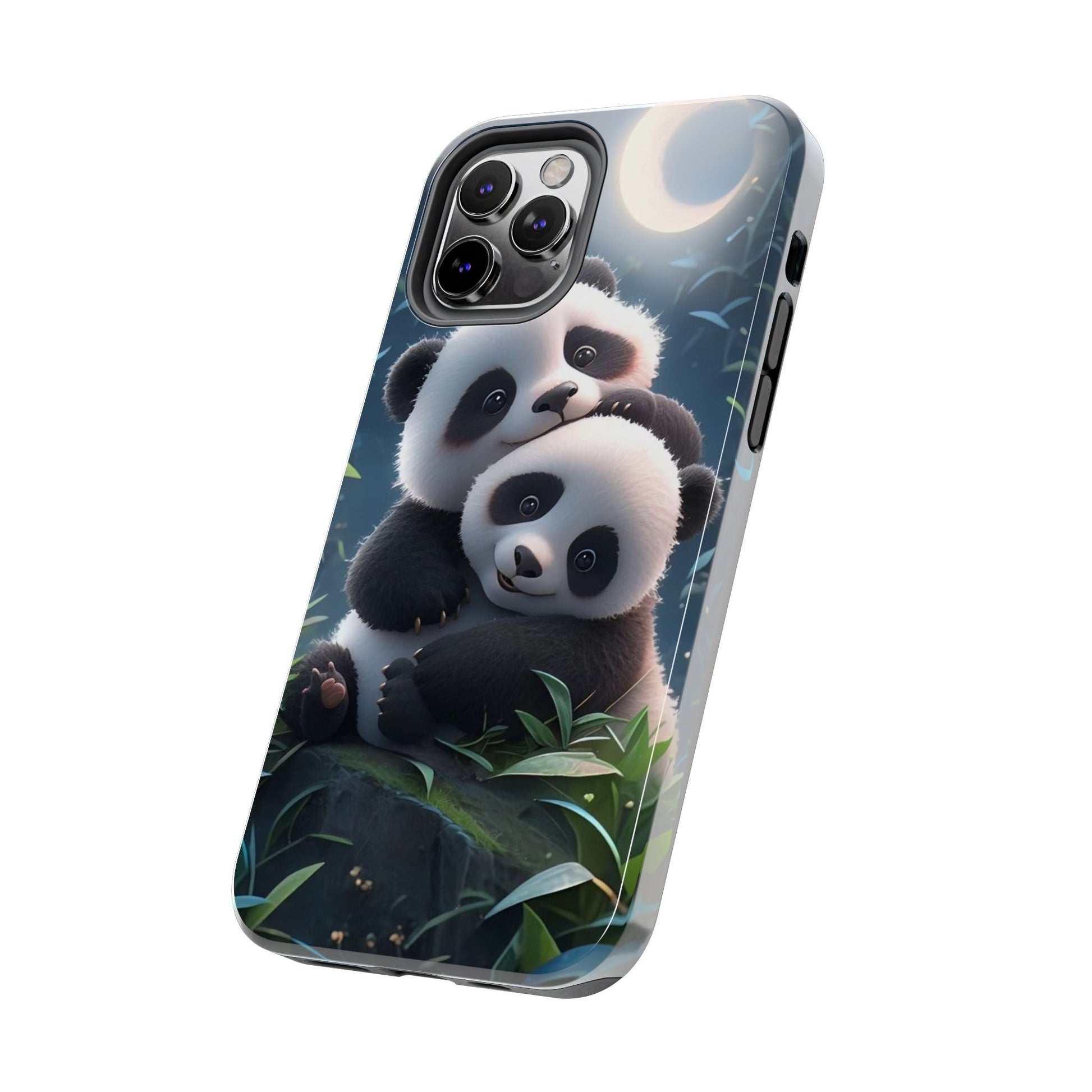 Hugging Pandas Theme Phone Cases for iPhones & Samsung Phones