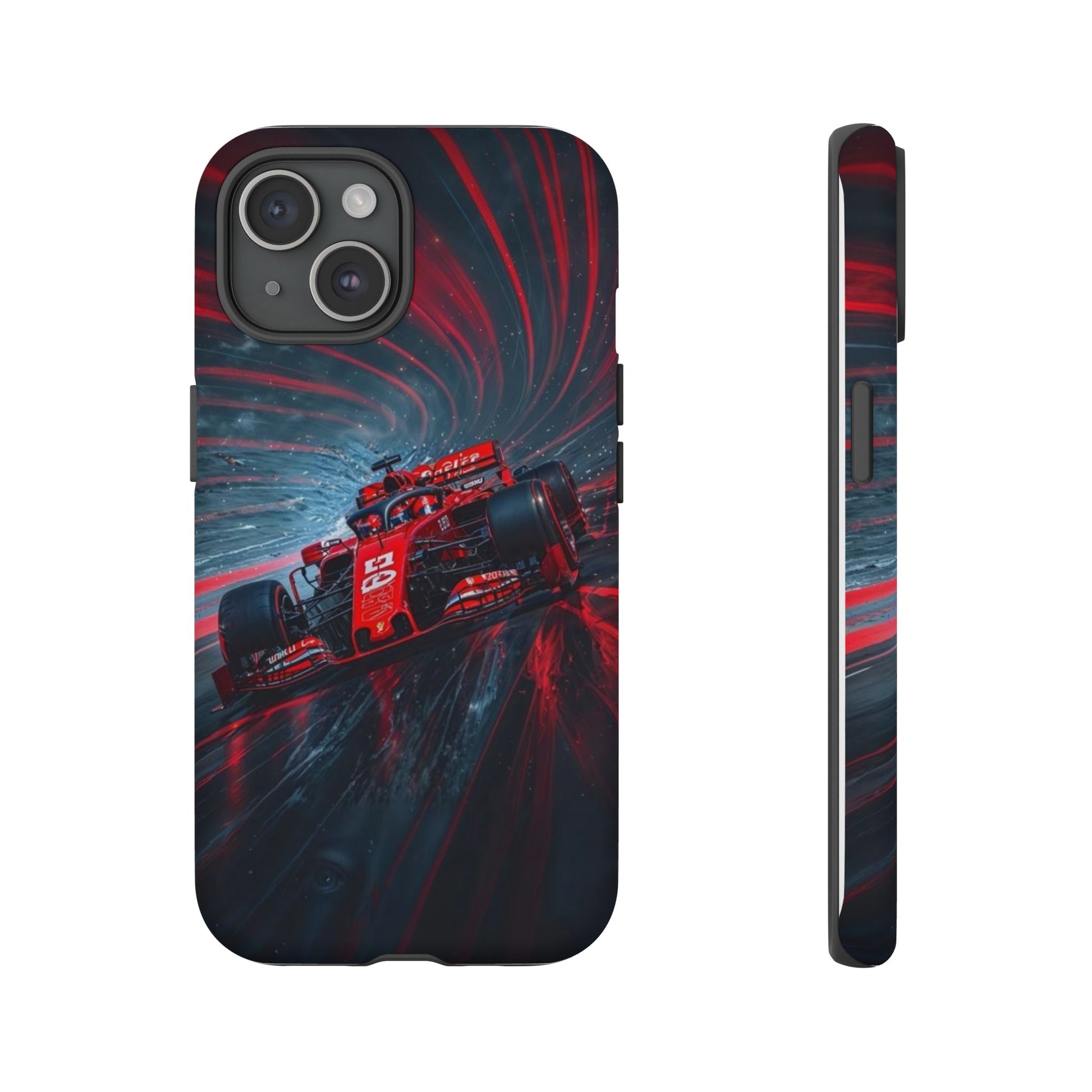 F1 Formula Race Car Phone Case, Tough Cases for iPhones, Samsung, and Pixel