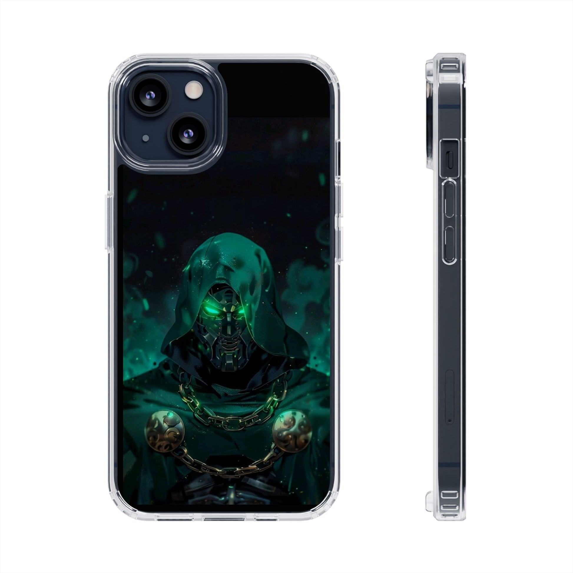 Phone Case, Comic Book Villain Themed Von Doom, Superhero Phone Cover, Geeky