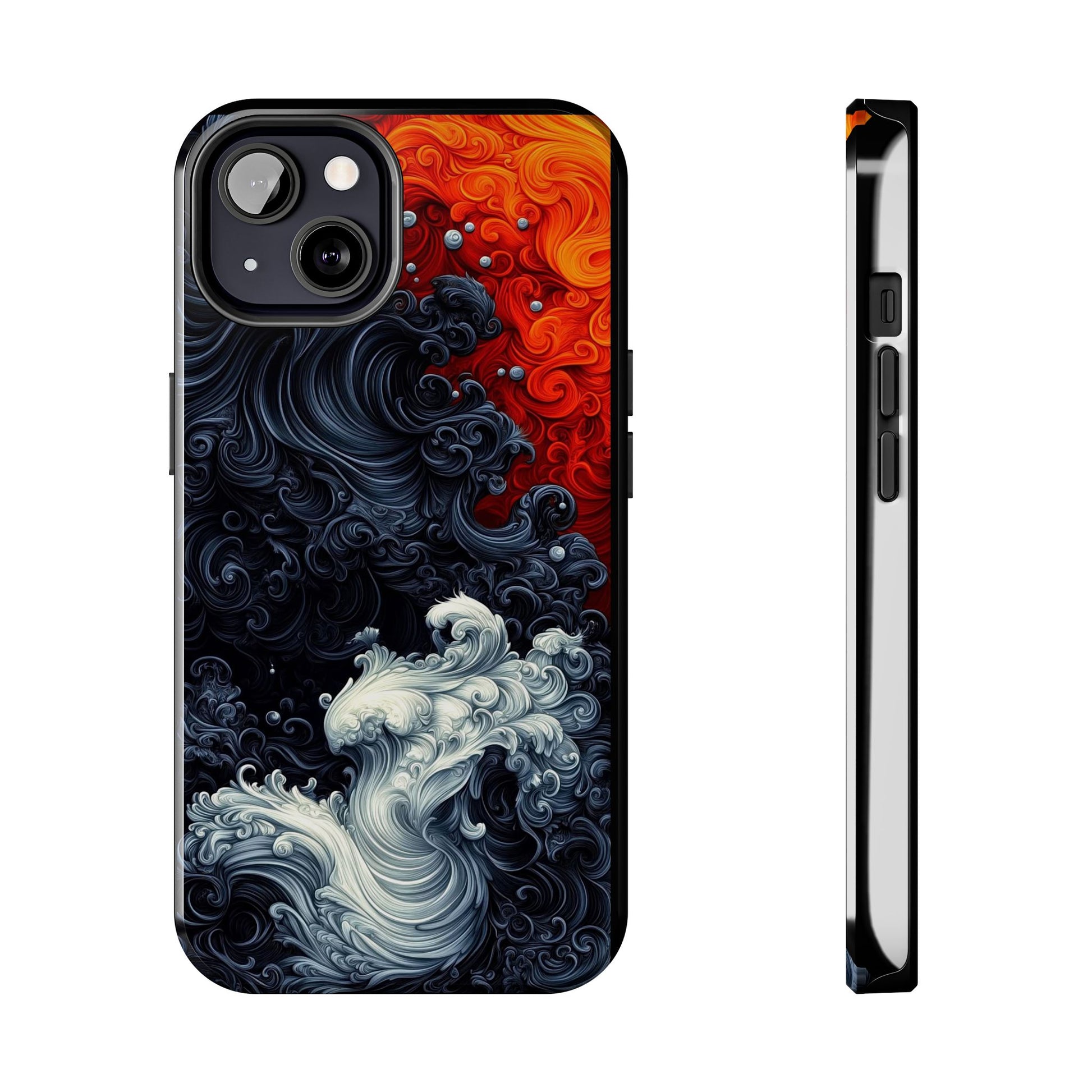 Japanese Art Design Tough Phone Cases for iPhone & Samsung Galaxy Phones
