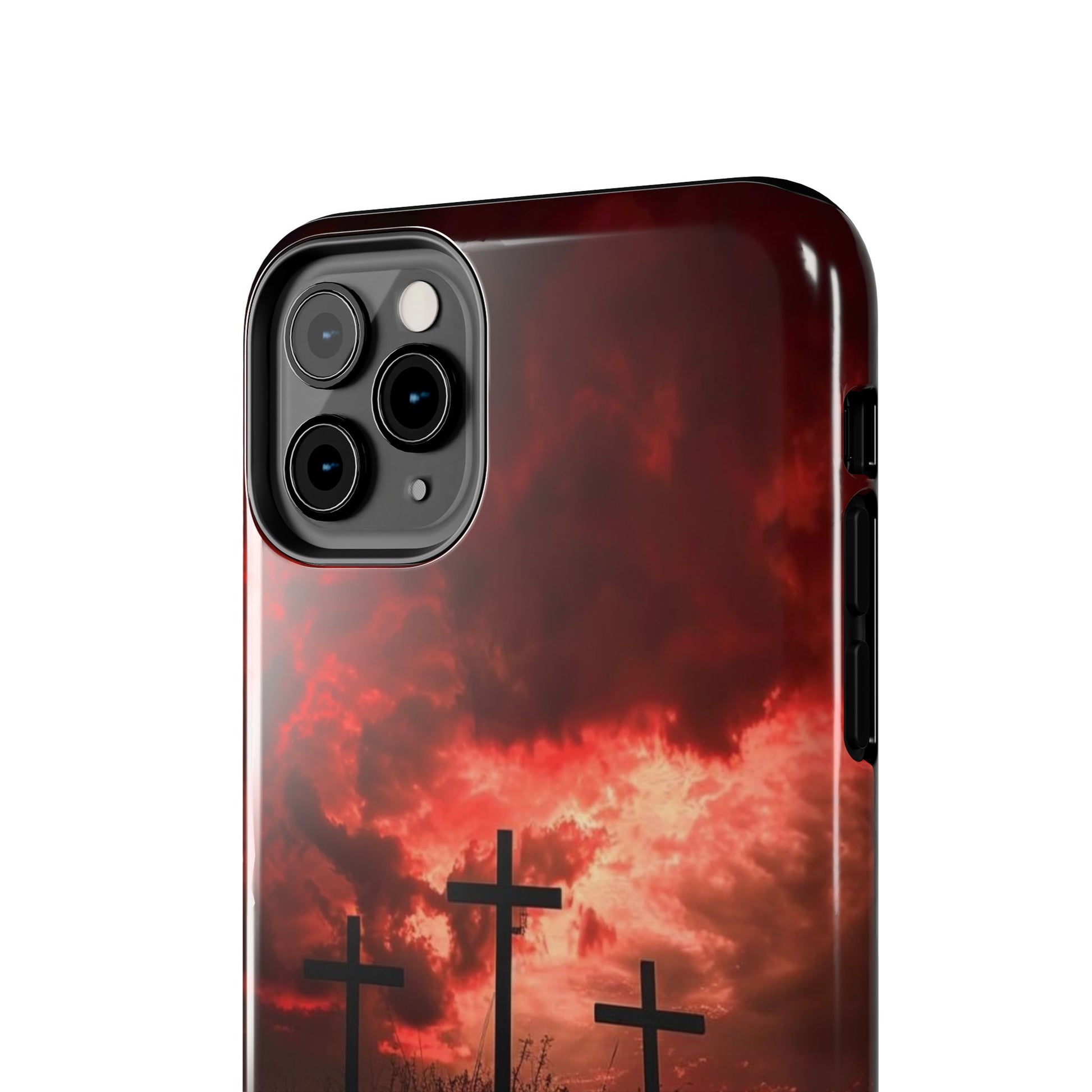 Crosses at Golgotha Christian Cases for iPhones & Samsung Phones