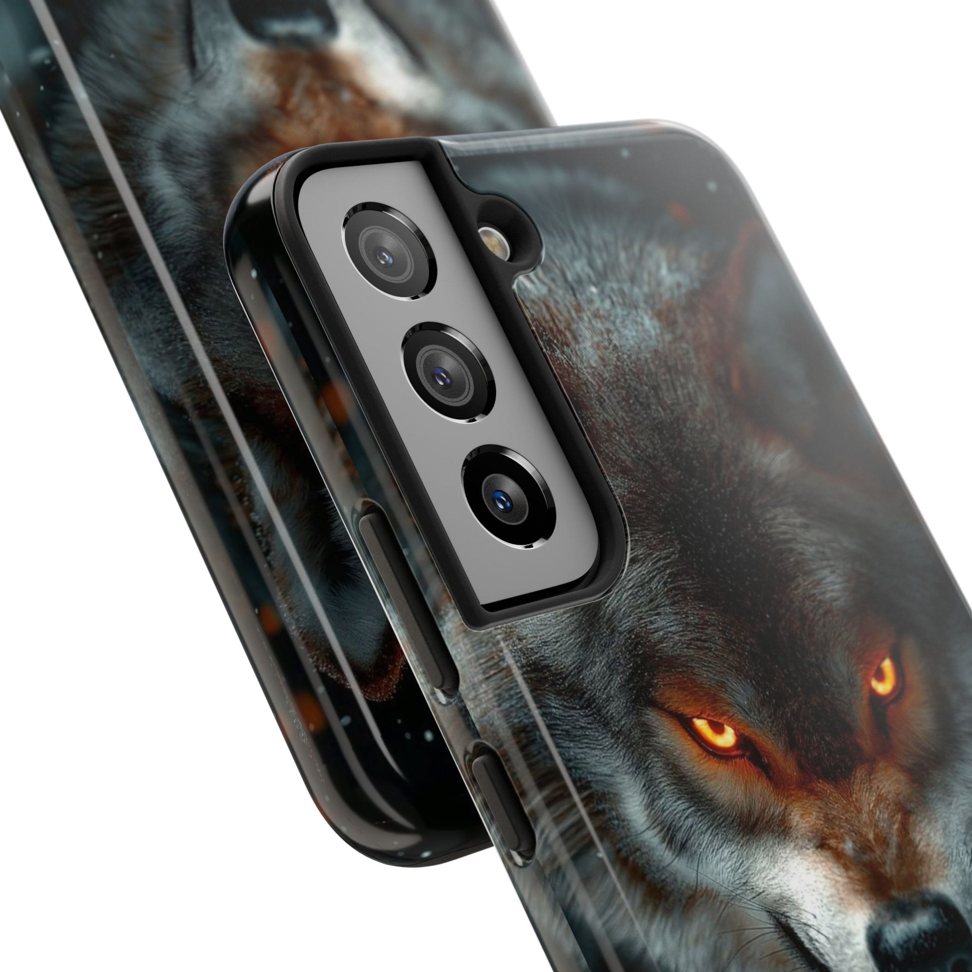 Alpha Male Wolf Themed Tough Phone Cases for Iphones & Samsung Phones