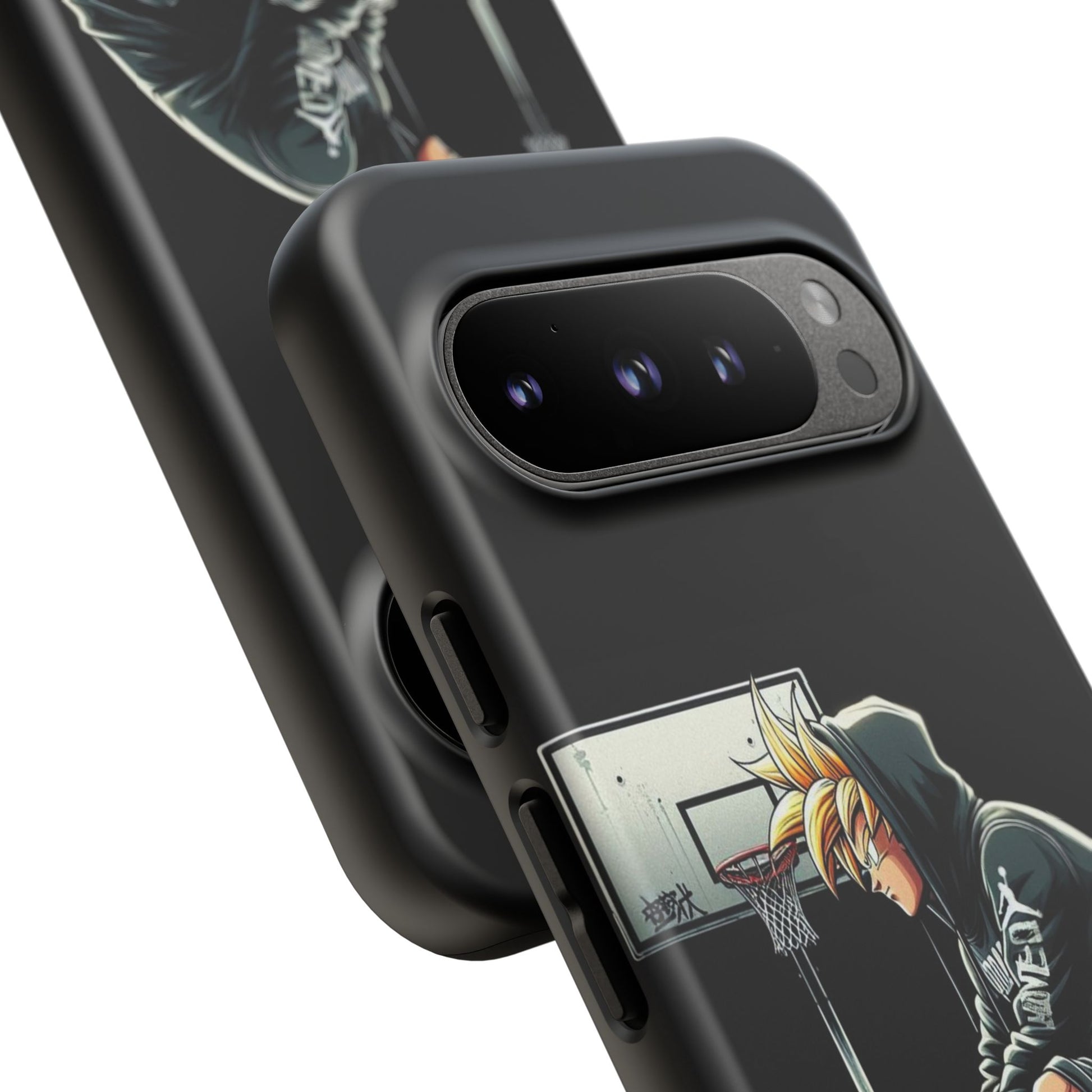 Son Goku Basketball Tough Cases for iPhones, Samsung, and Pixel