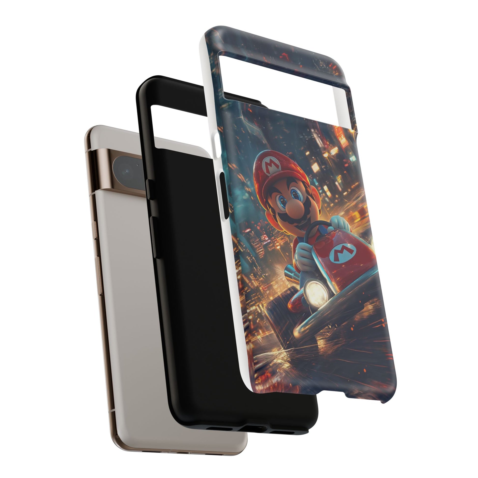 Super Mario Kart Phone Case, Tough Cases, Disney Phone for iPhones, Samsung, and Pixel