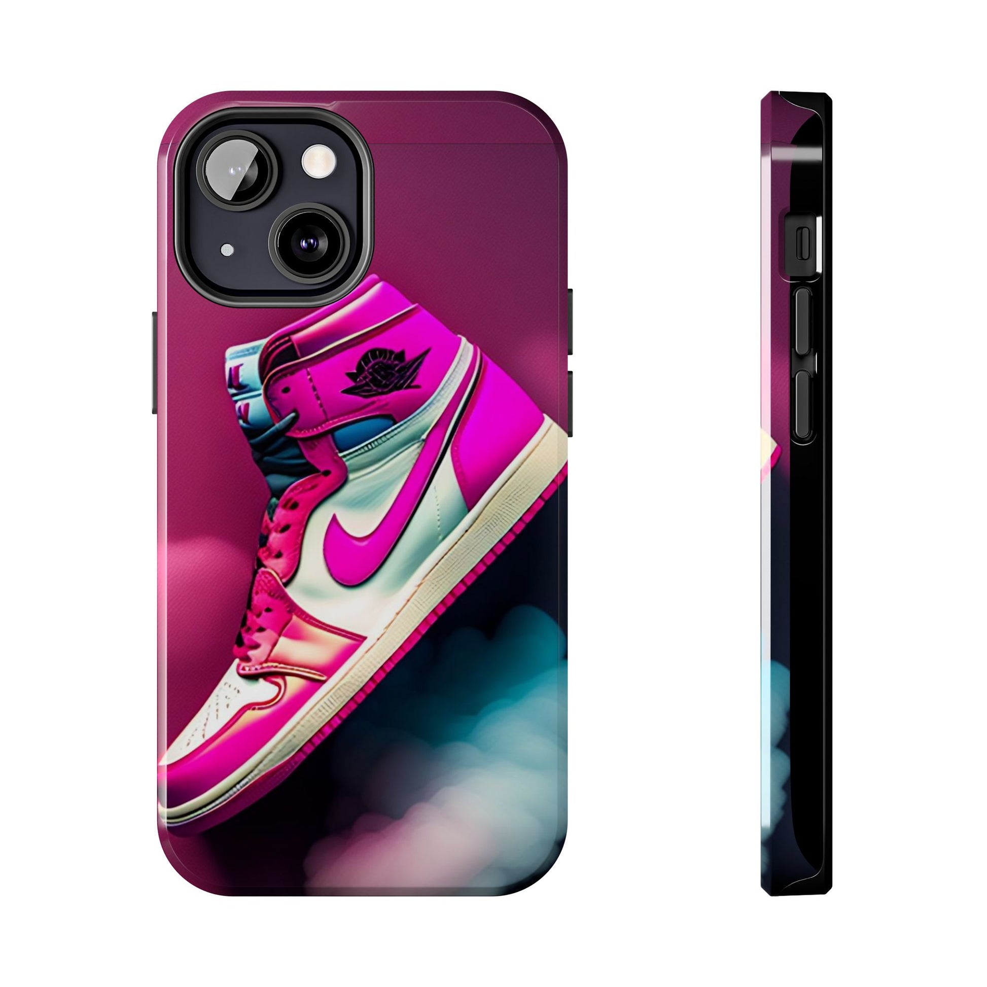 Pink Jordan Sneakers Phone Cases for iPhones & Samsung Phones