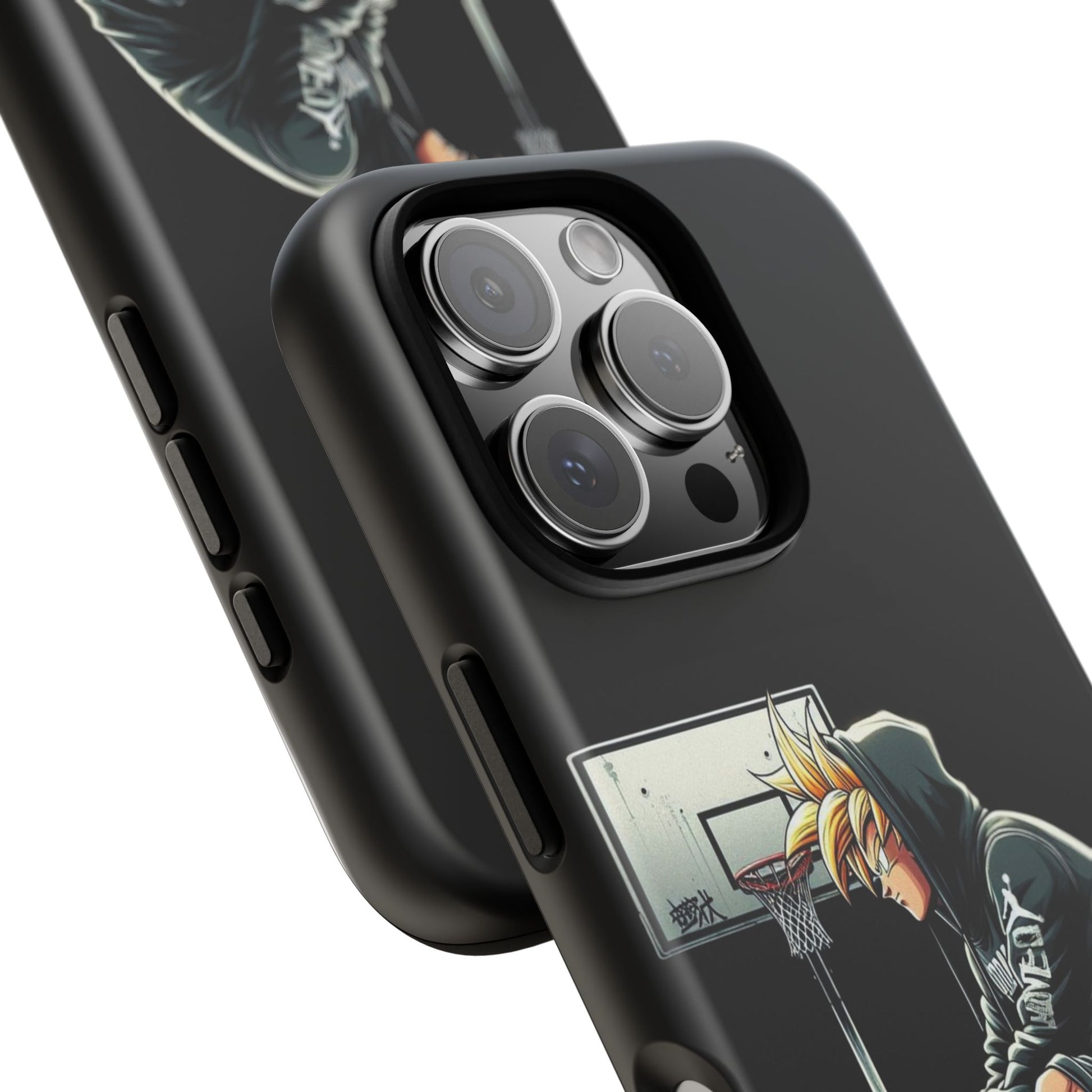 Son Goku Basketball Tough Cases for iPhones, Samsung, and Pixel