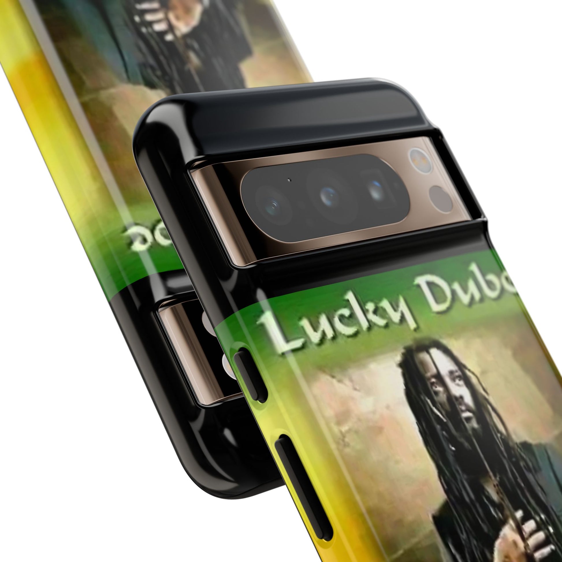Lucky Dube Tough Cases for iPhones, Samsung, and Pixel