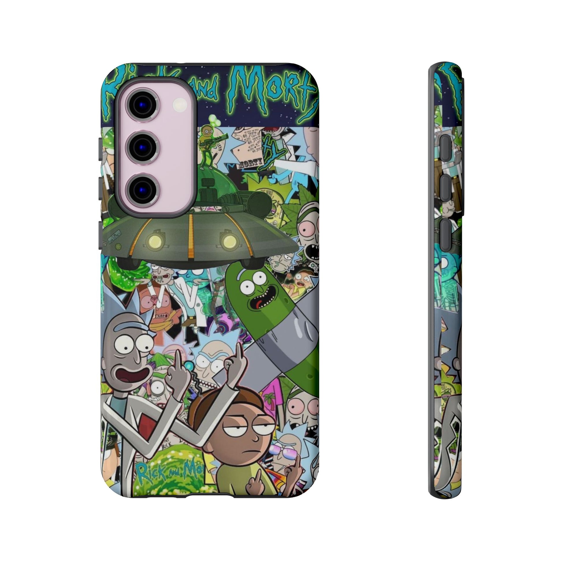 Rick and Morty Phone Case, Tough Cases for iPhones, Samsung, and Pixel