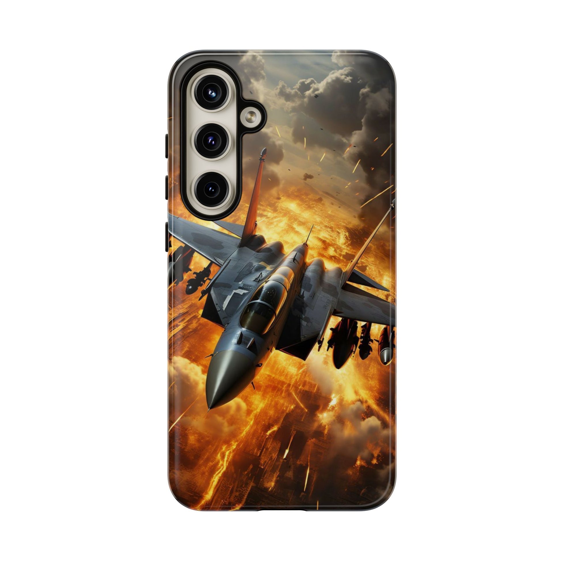 F-15 Fighter Jet Tough Cases for iPhones, Samsung, and Pixel